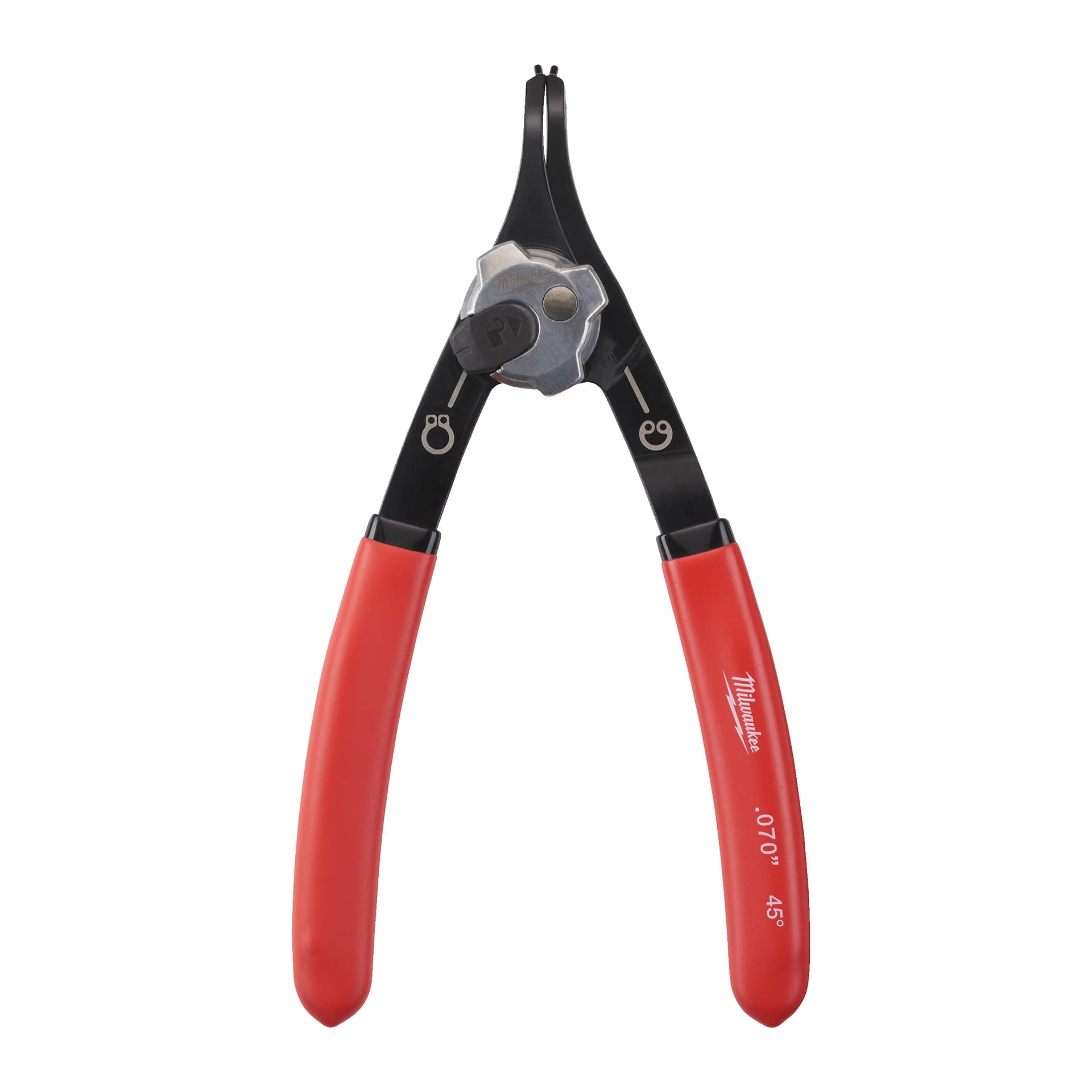Clește mare pentru inele de siguranță, 45grade, 1.8mm