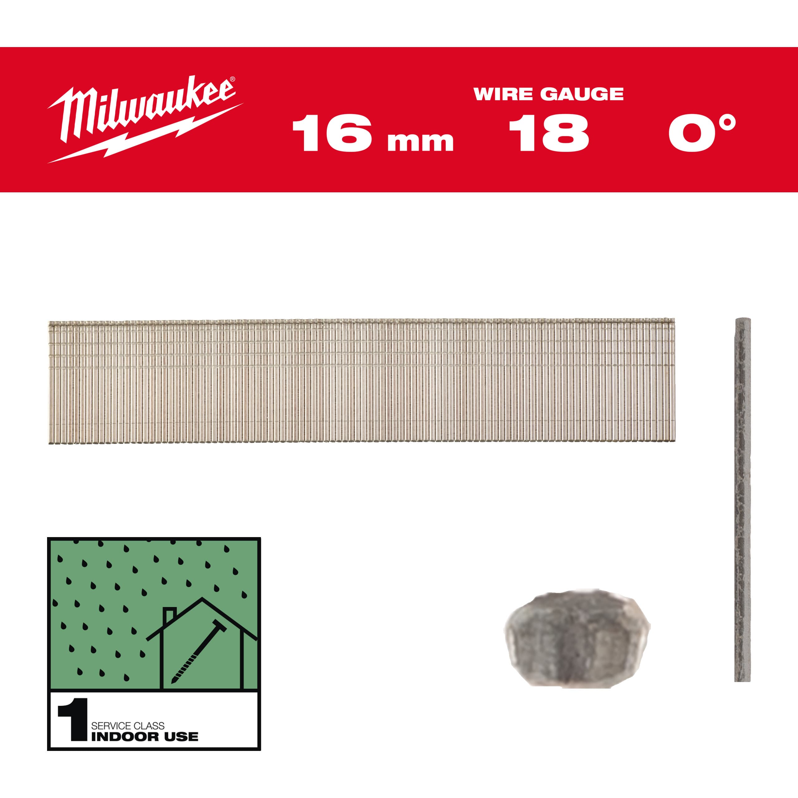 Cuie T, 18G, 16mm, RC G, 10.000 bucăți