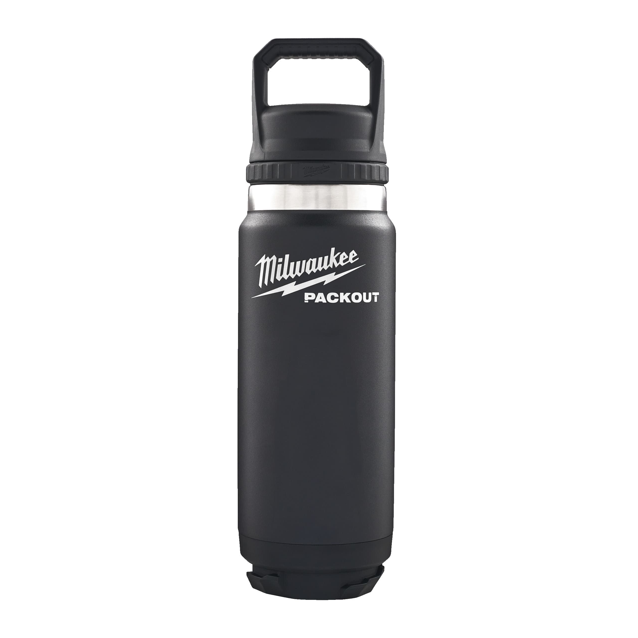 Sticlă neagră PACKOUT™ 710 ml cu capac