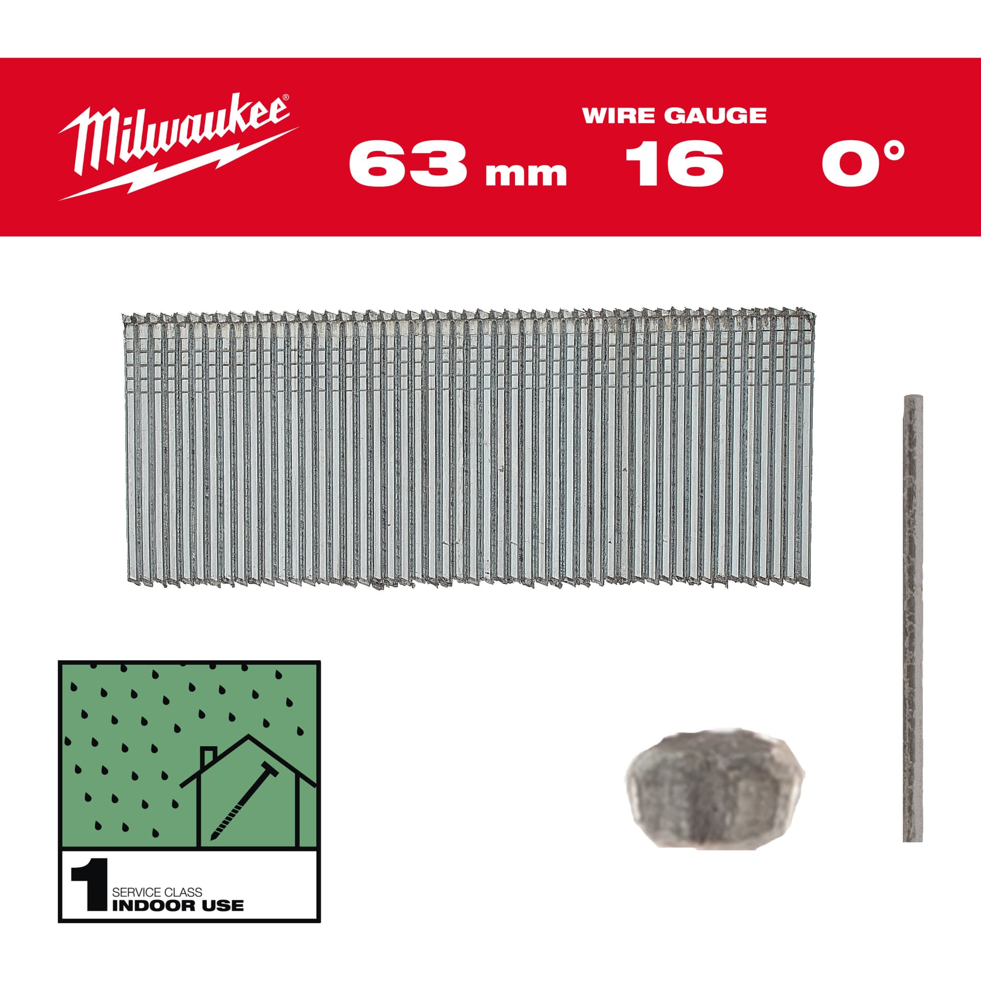 Cuie 16G/0°/63mm/G/SC1 - 2500 Buc