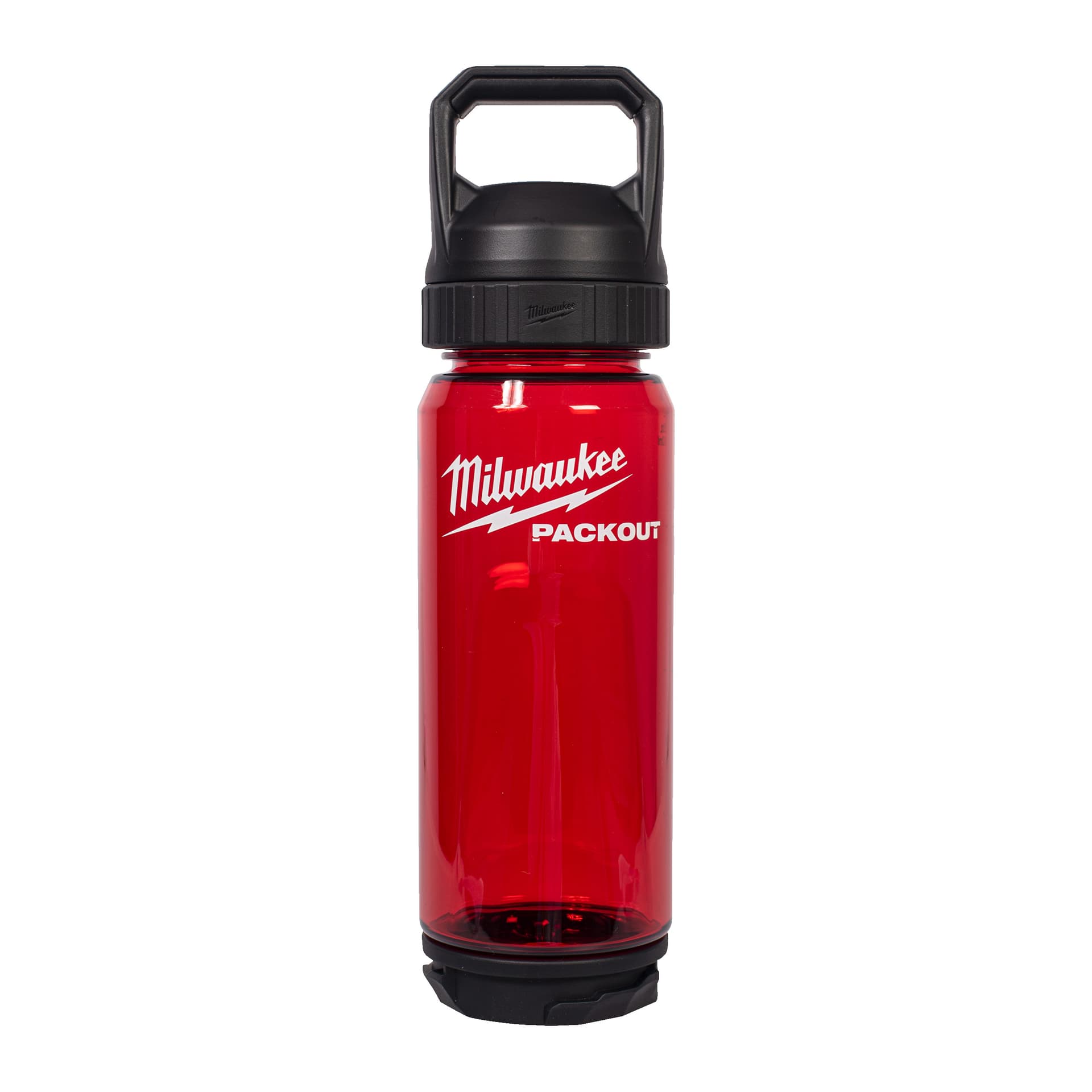PACKOUT 740ml Pl. Bottle Chug Lid Red