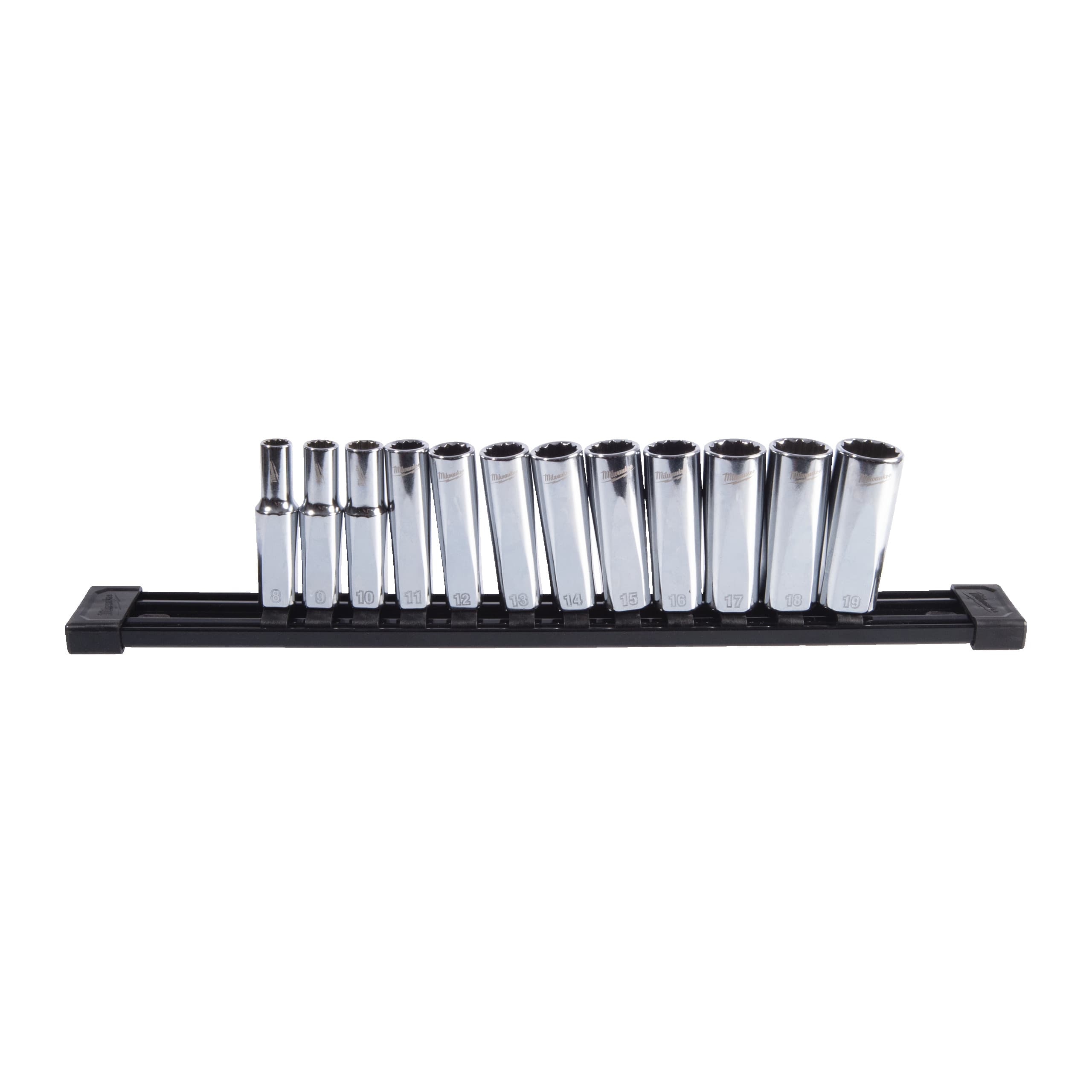 12pc 3/8" Drive Deep-12 Point Socket Set - Metric
