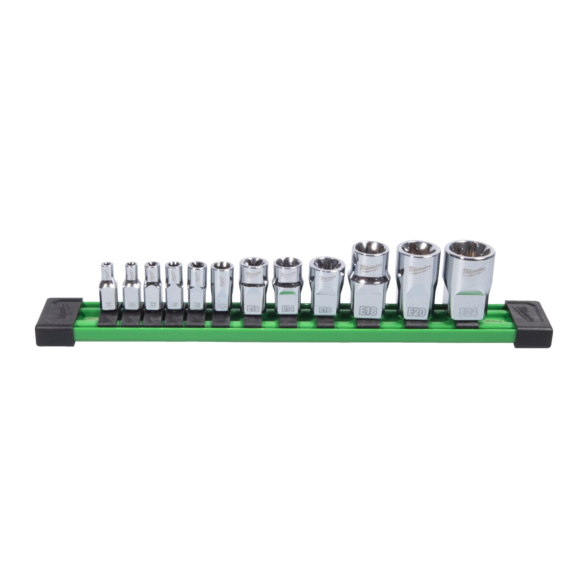 12pc 1/4”, 3/8”, 1/2” Drive External Torx Socket Set