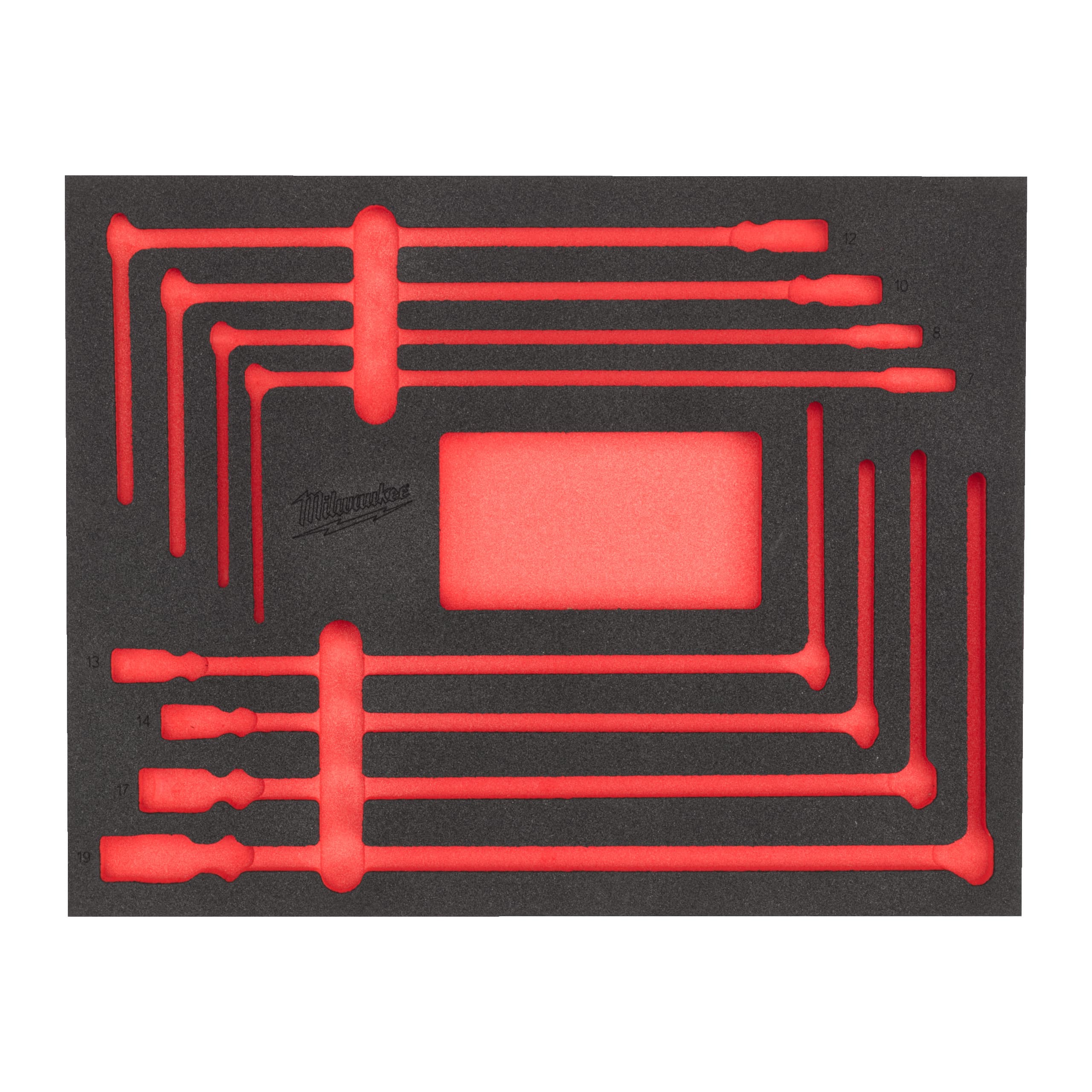 Repl. T-bar Handle Set Foam Insert 8pc