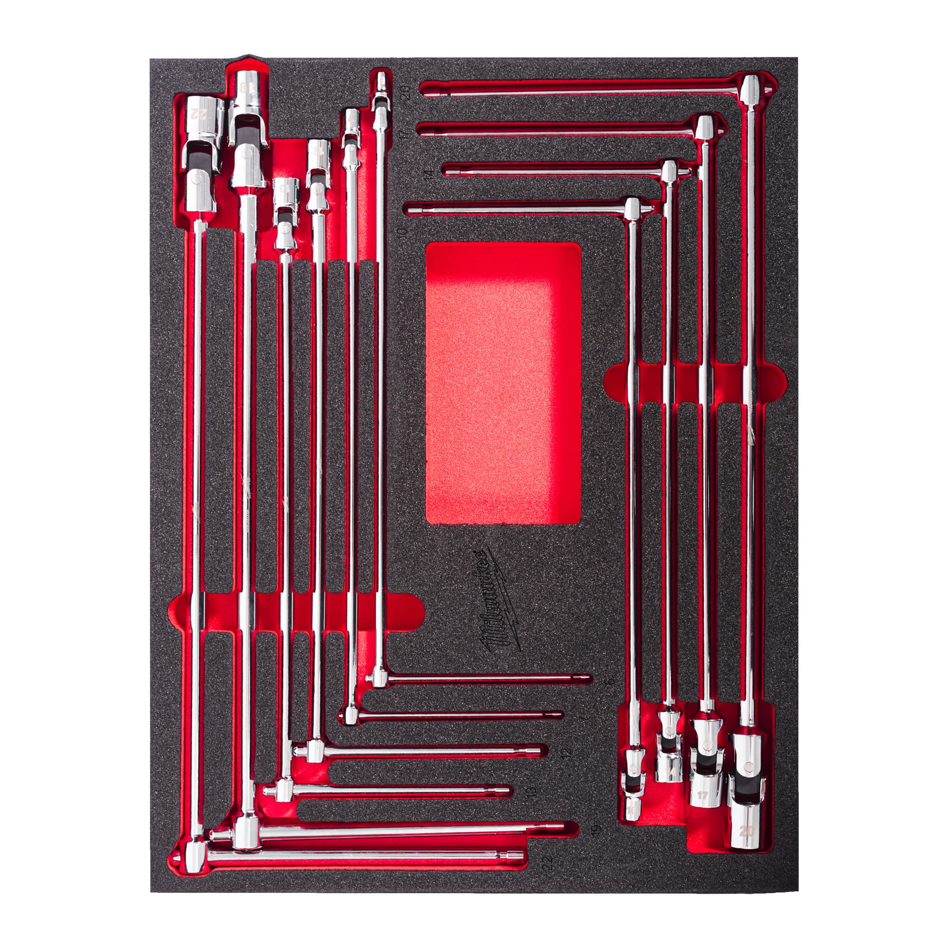 T-bar Handle Set Foam Insert 10pc
