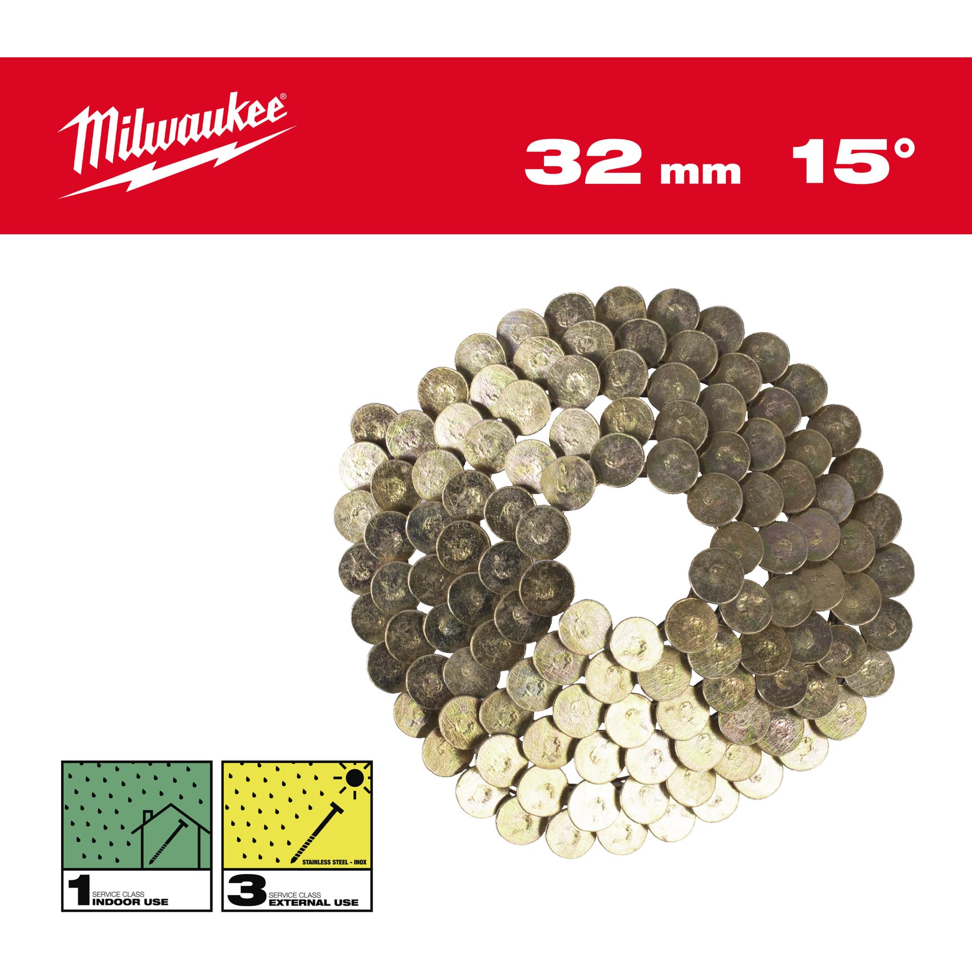 C.Cuie 15Deg RH 3.05x32mm/SS/G-2160