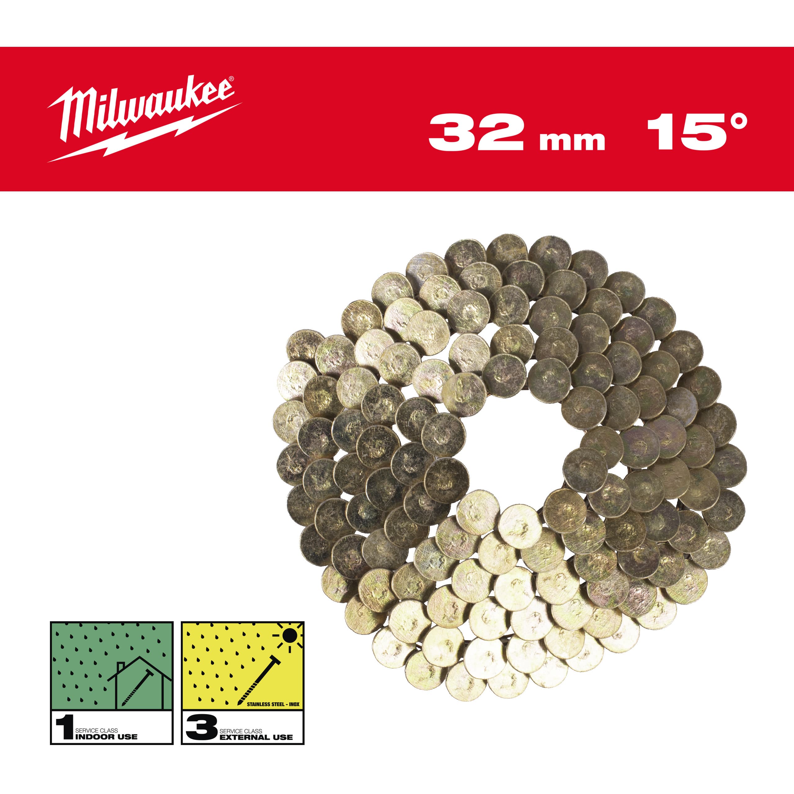 C.Cuie 15Deg RH 3.05x32mm/SS/G-2160