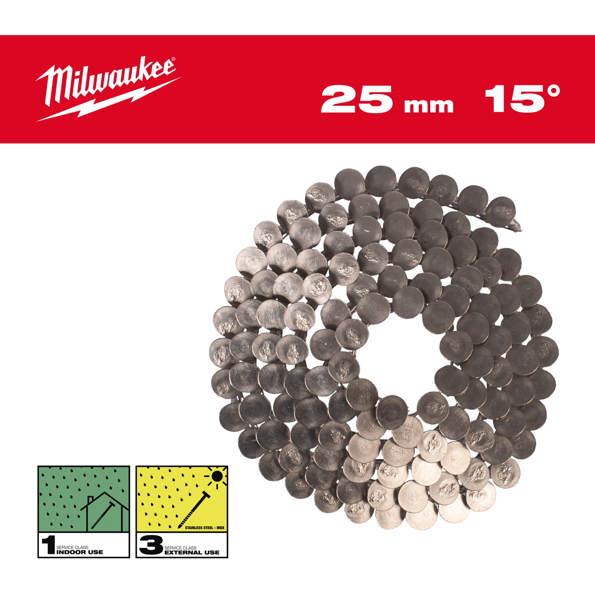 C.Cuie 15Deg RH 3.05x25mm/RS/Inox-2160