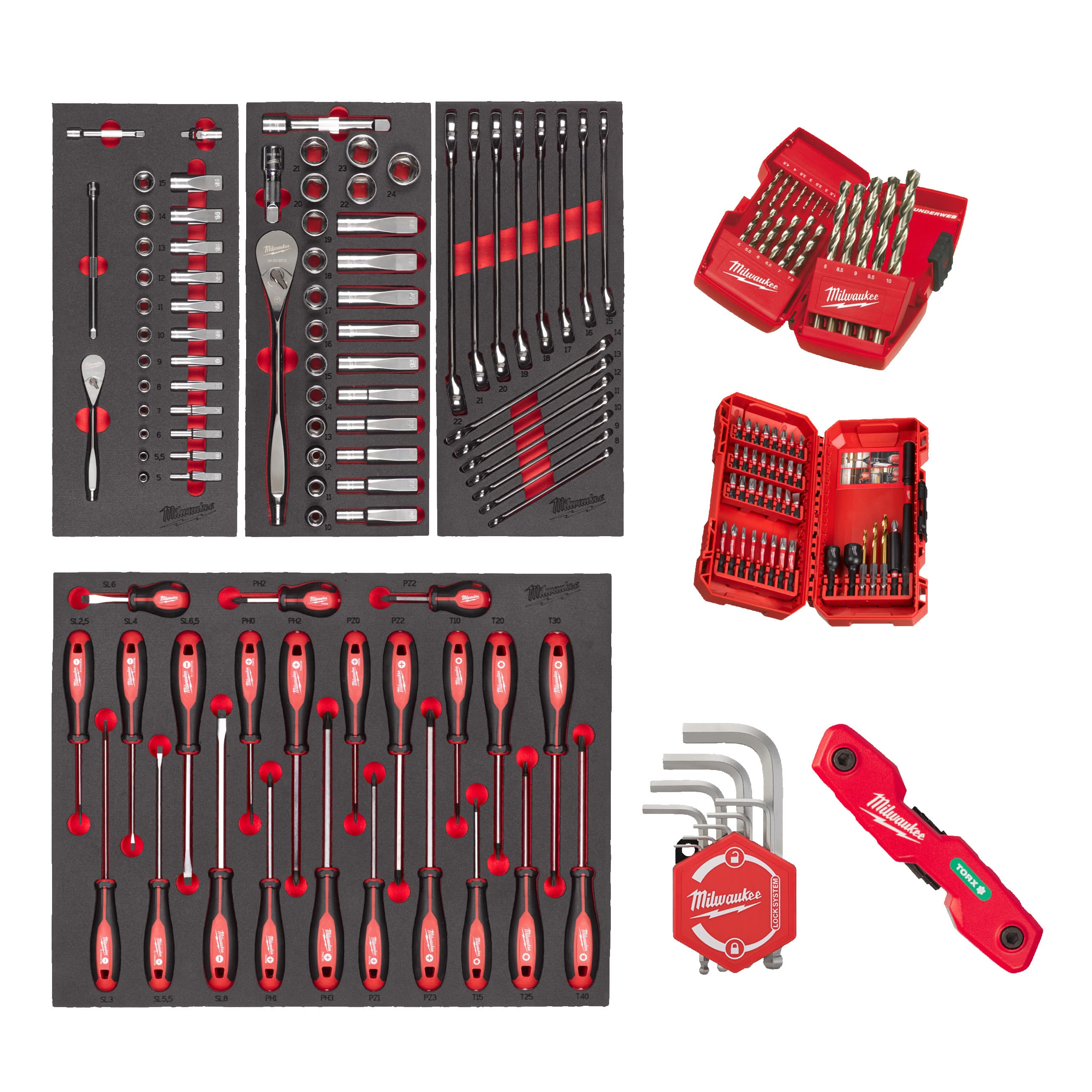 Master Foam Insert Set Universal 170pc