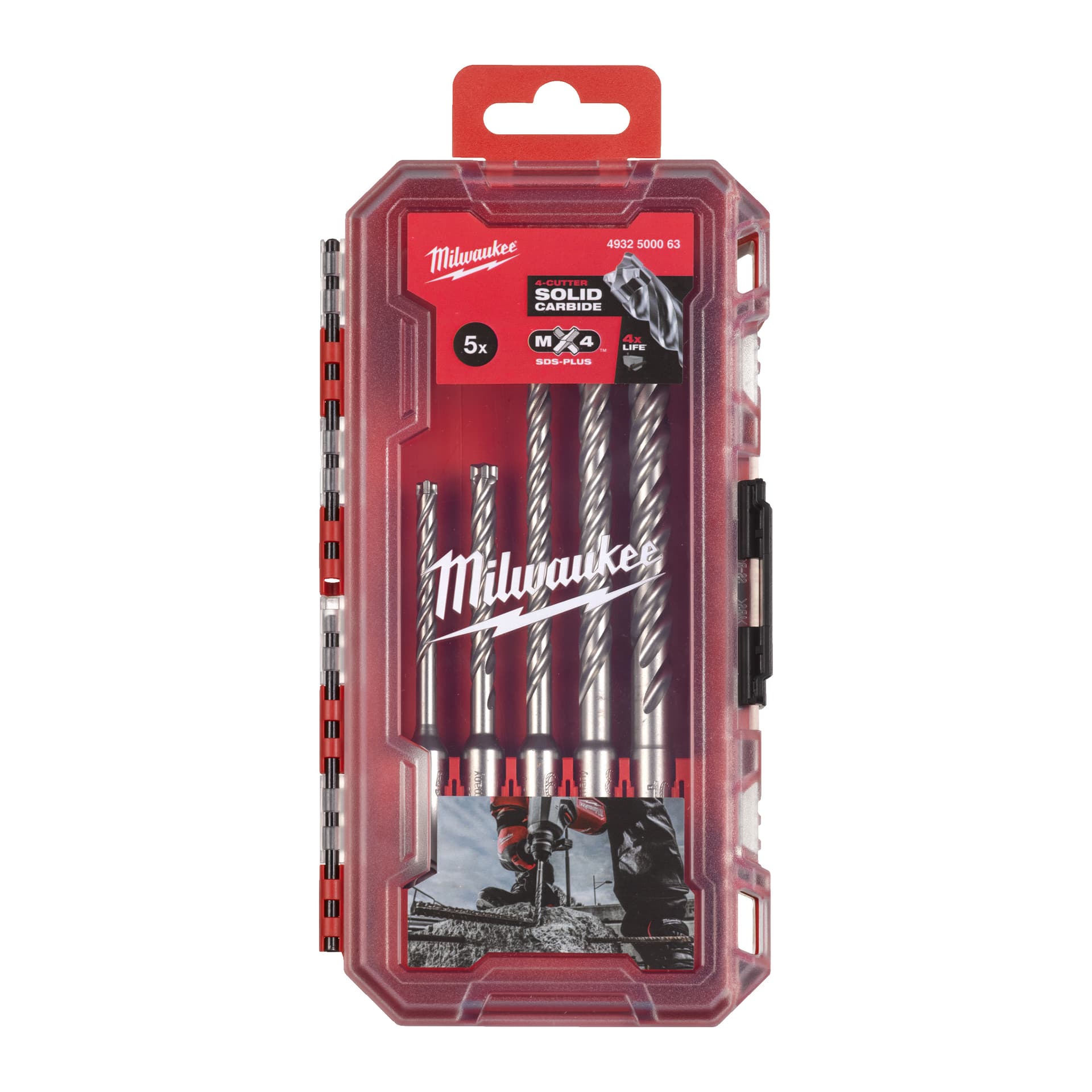 Set burghie SDS+ MX4 Set 1 - 5 buc