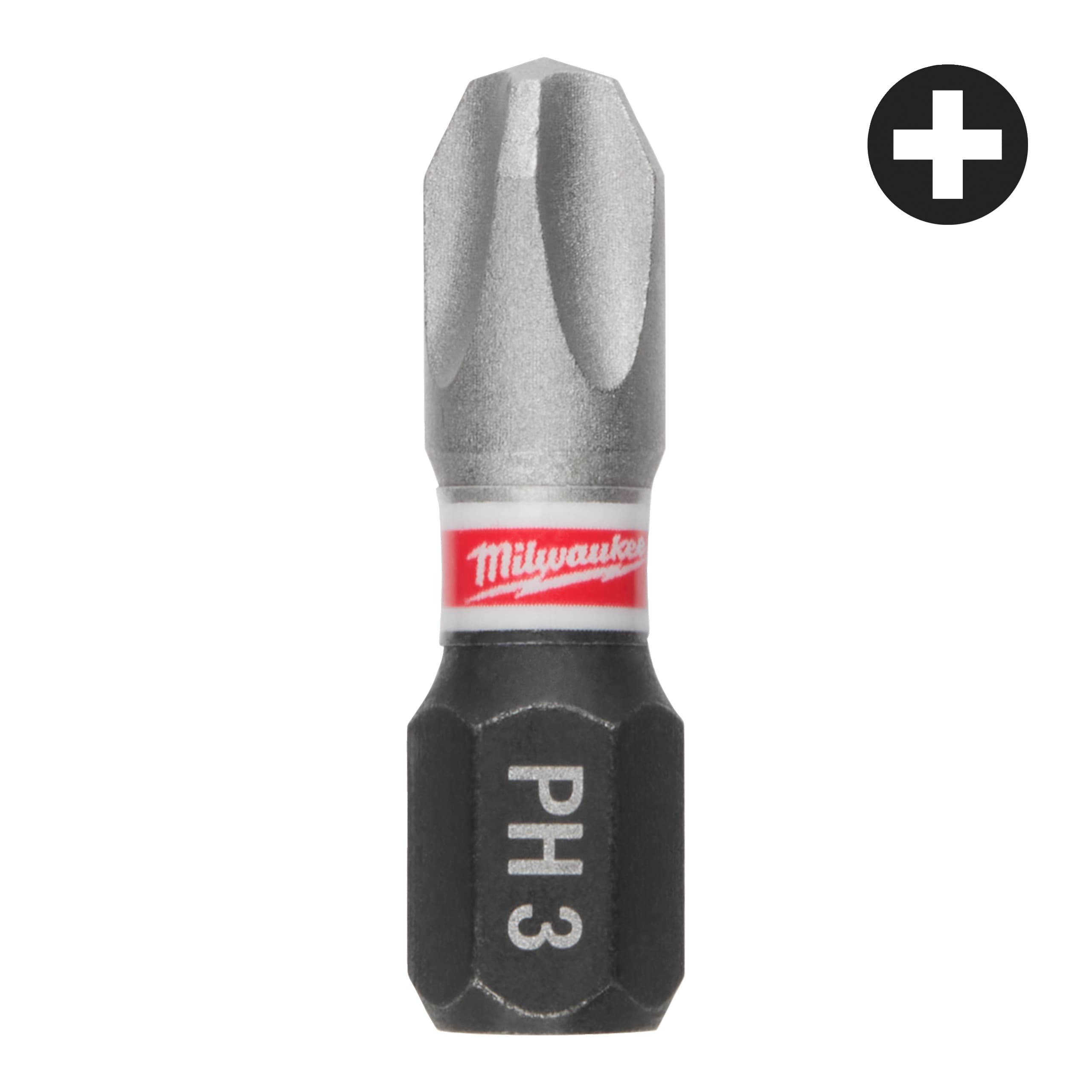 Shockwave PH3 Impact Bit 25mm-3pcs.