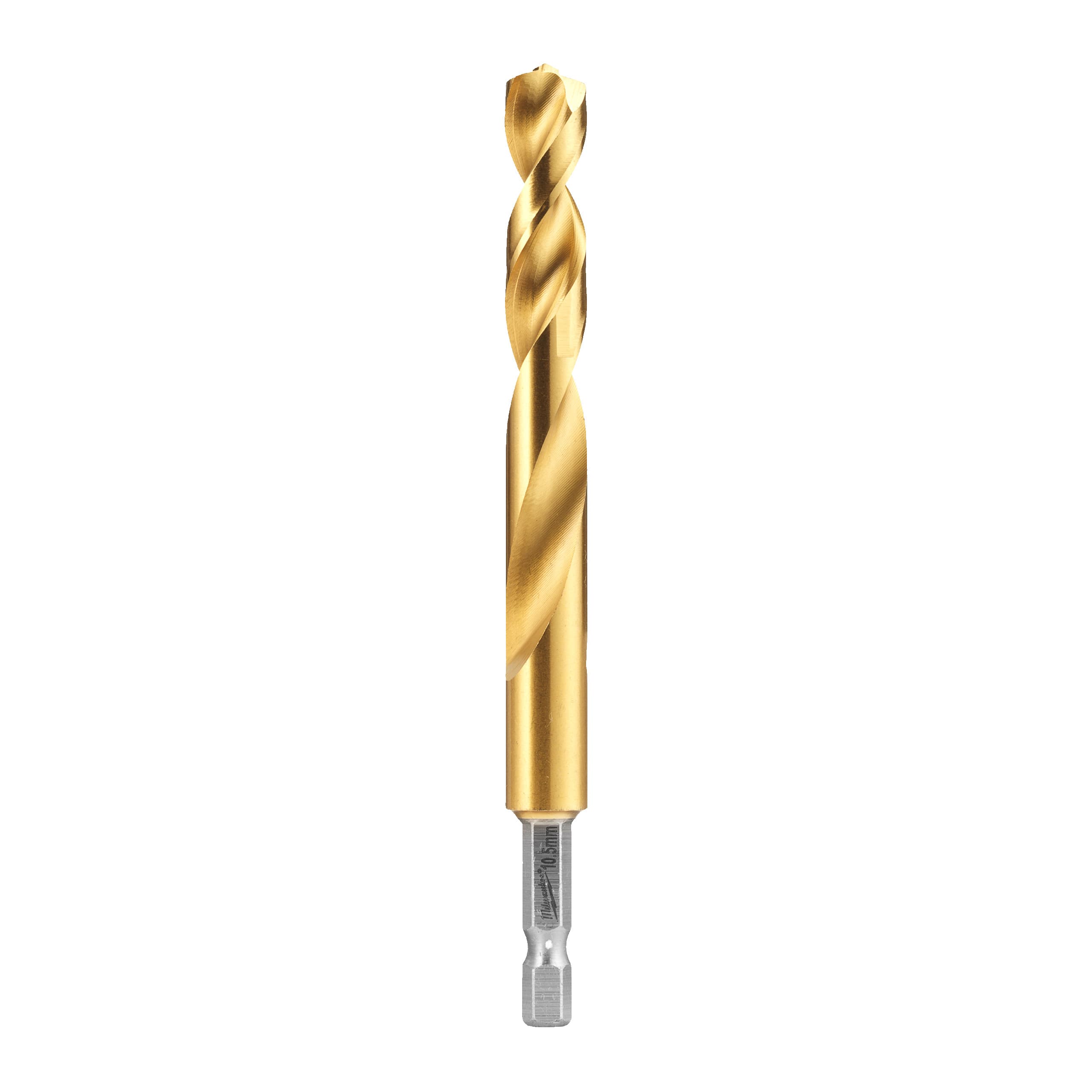 Burghie HSS-TiN Red Hex 10.5 mm - 5 buc