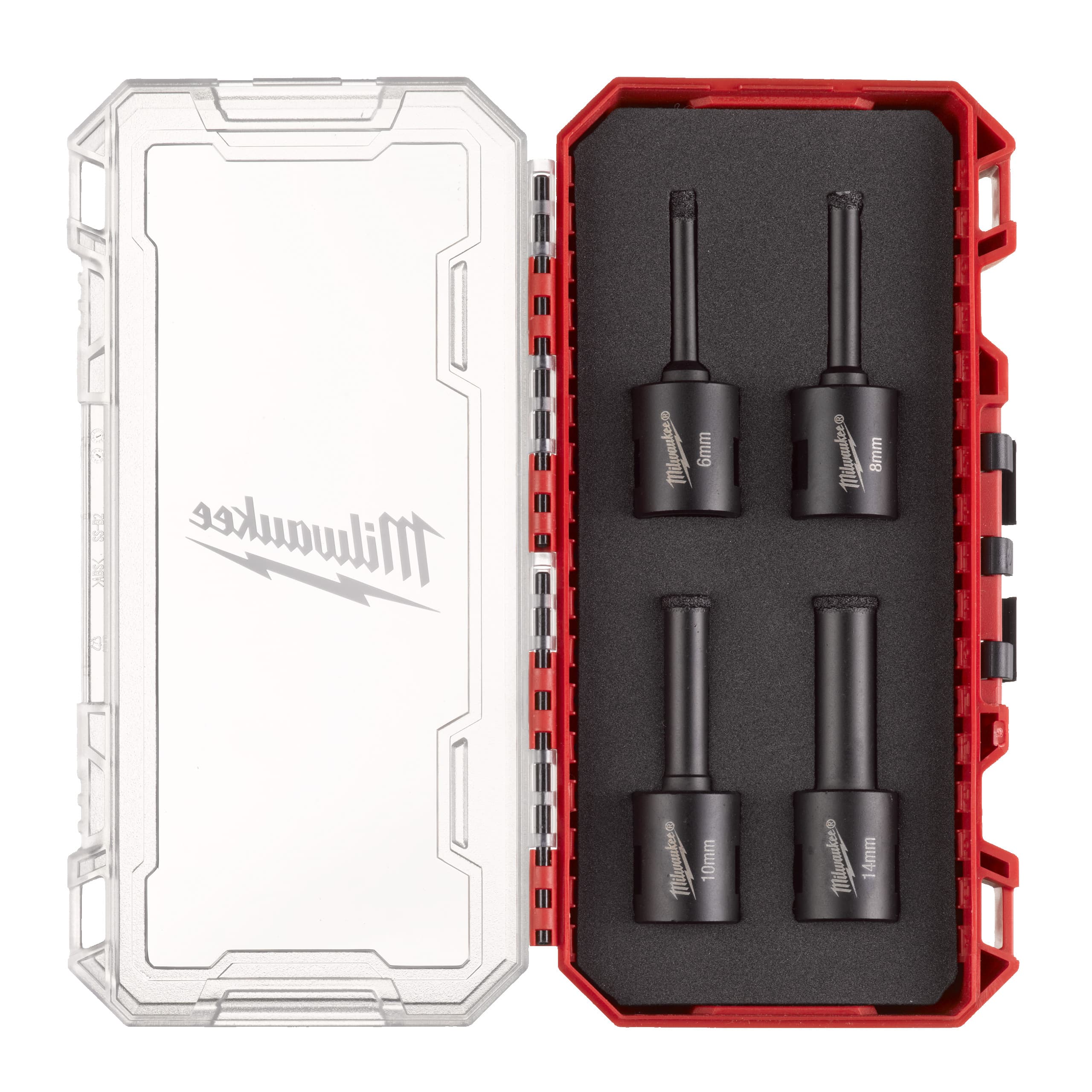 Set de burghiu diamantat M14 - 4 bucăți.