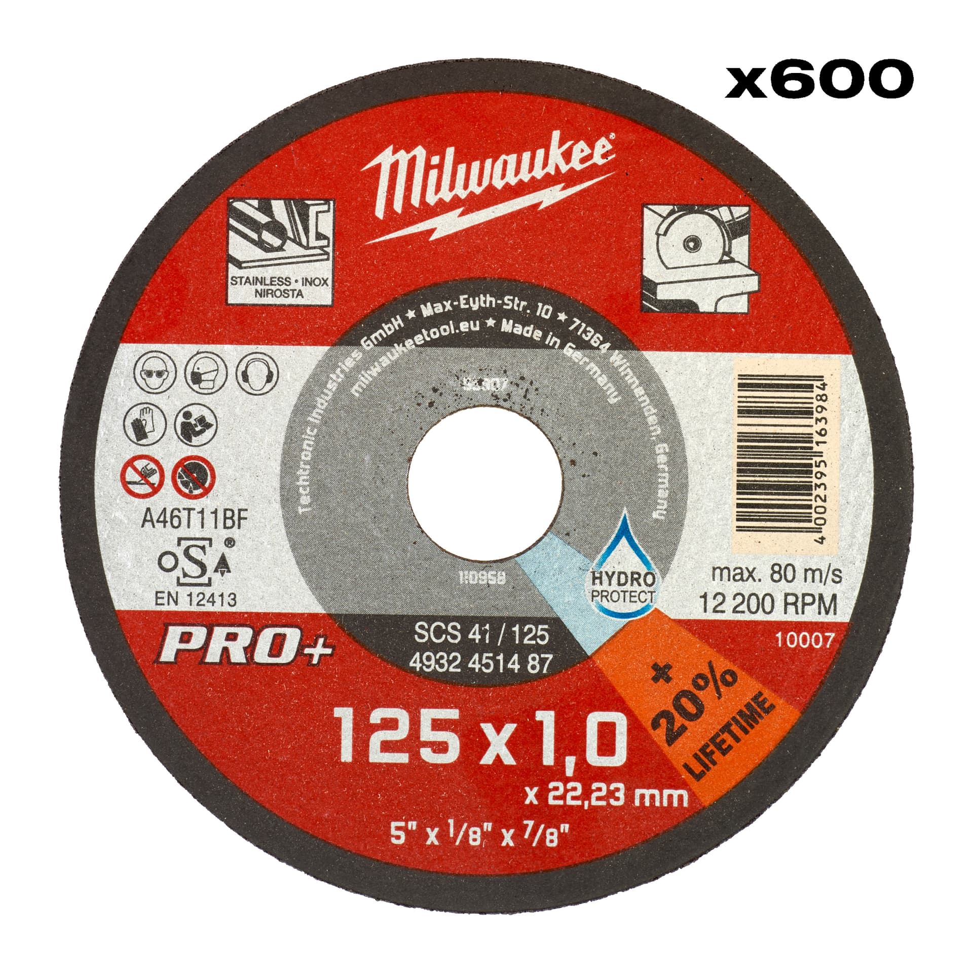 Disc PRO+, SCS 41 / 125 - 600 buc