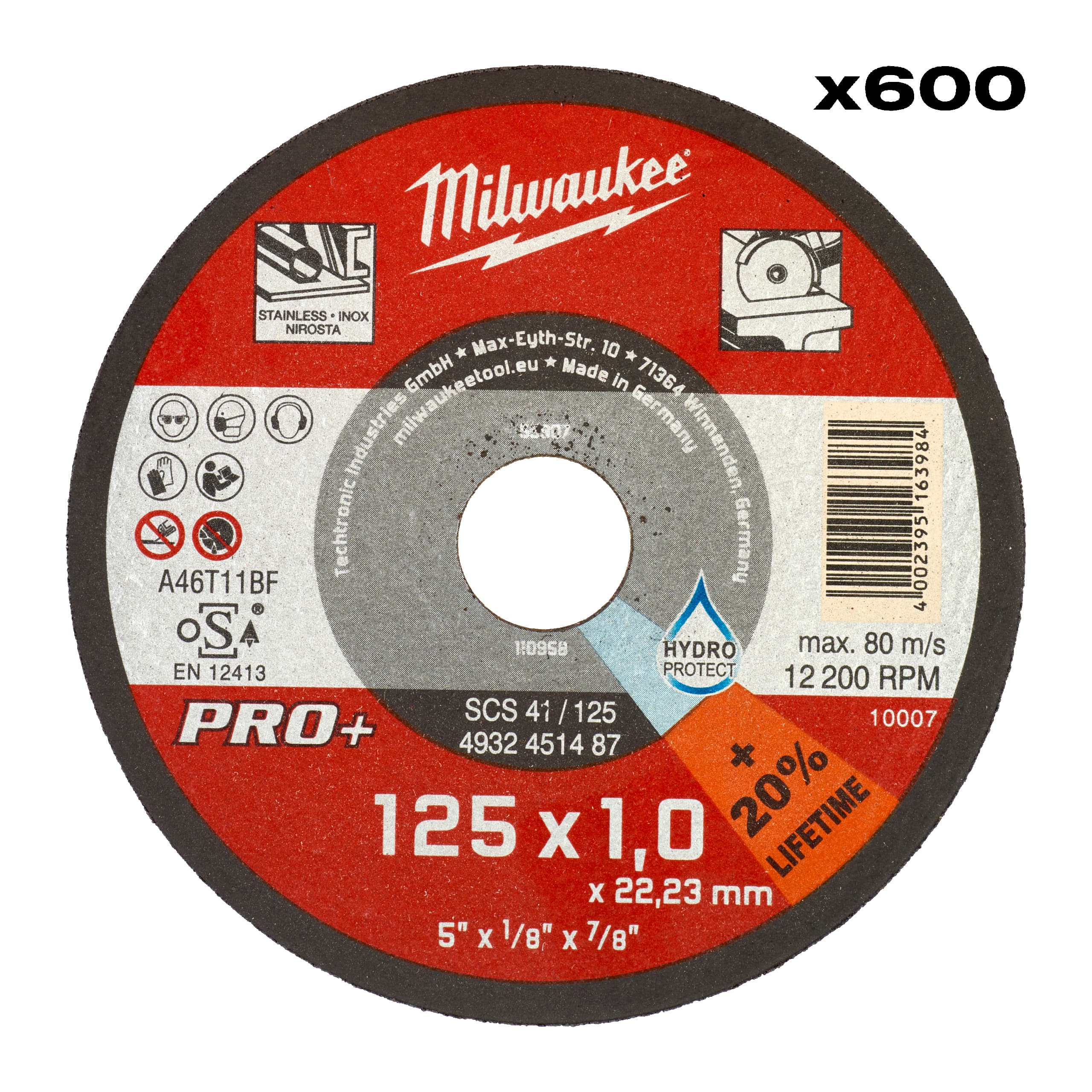 Disc PRO+, SCS 41 / 125 - 600 buc