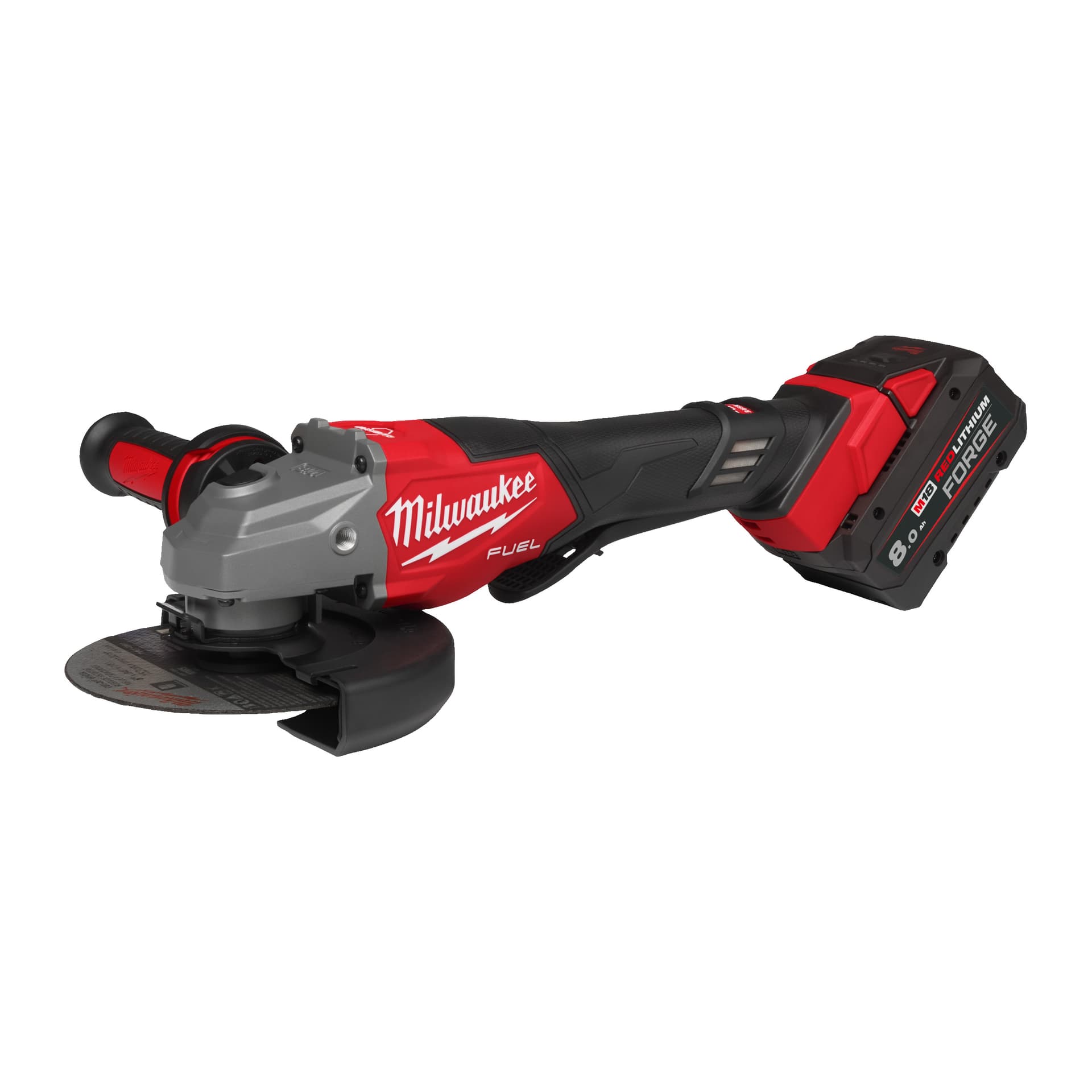 M18FHSAG125XPDB2-802X Polizor unghiular de înaltă performanță cu frânare rapidă și comutator tip clapetă M18 FUEL™ 125 mm