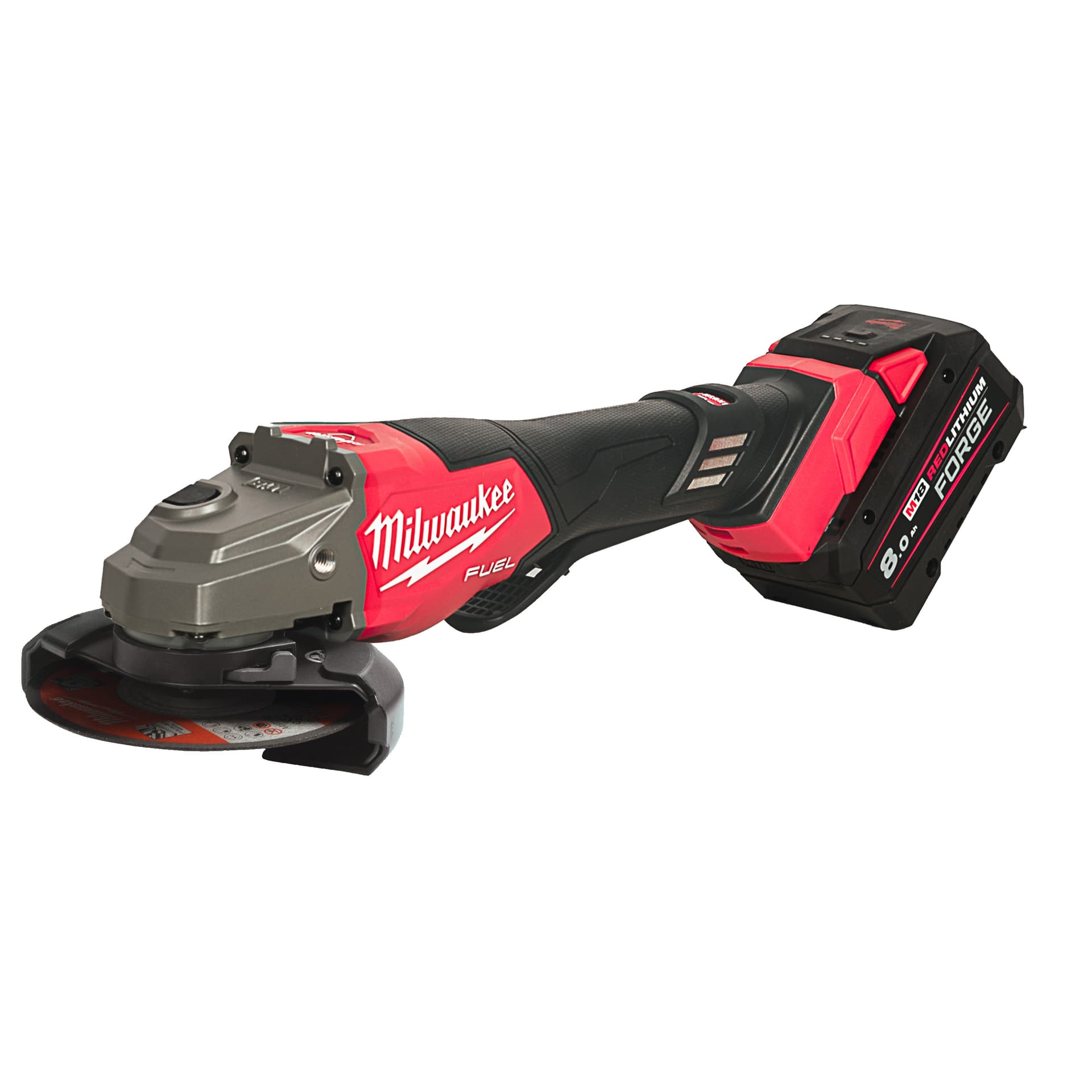 M18FHSAGO125VXPDB2-802X Polizor unghiular de înaltă performanță, 125 mm cu frânare, viteză variabilă și ONE-KEY™ M18 FUEL™