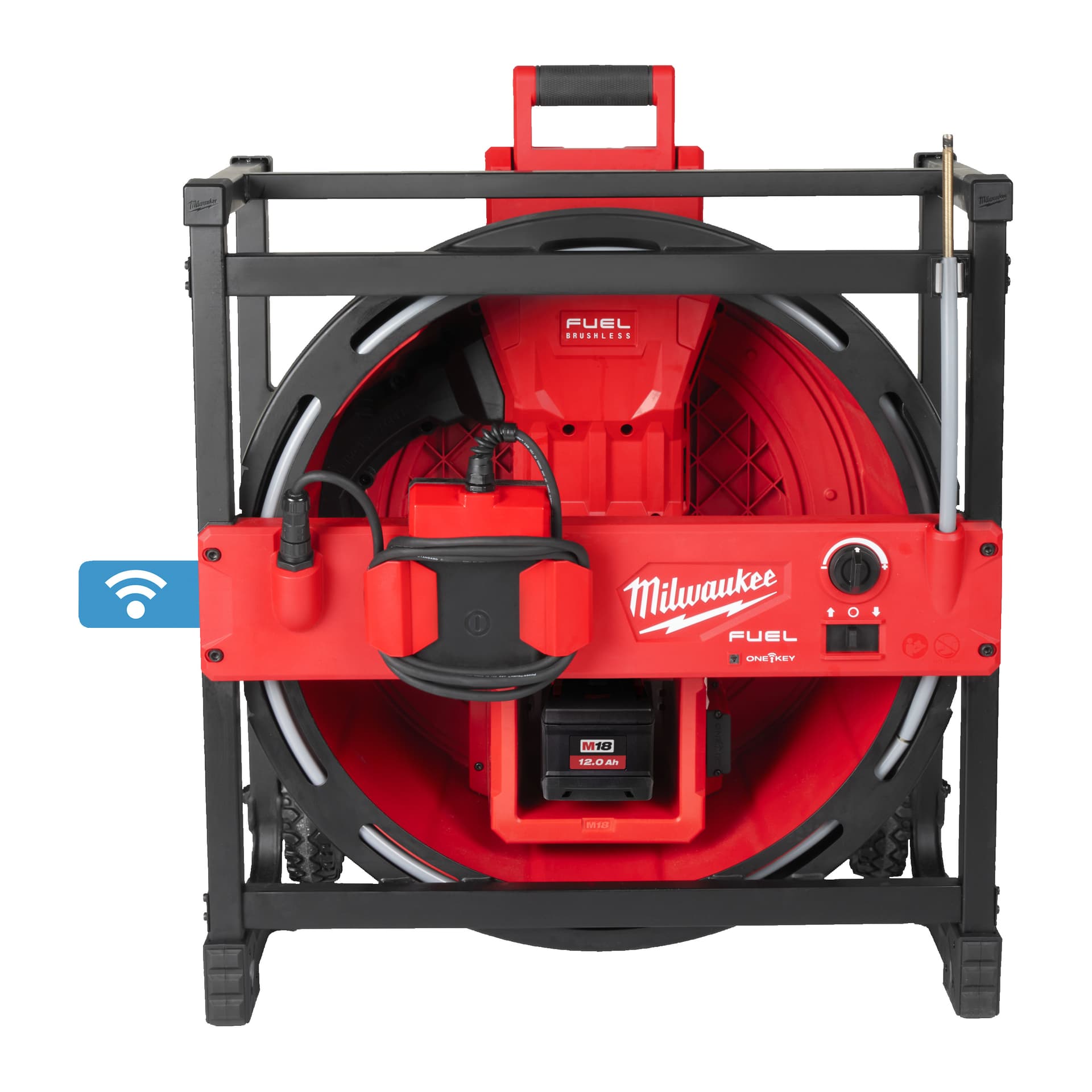 M18HSFSM-122 Mașină desfundare M18™ cu ax flexibil de mare viteză