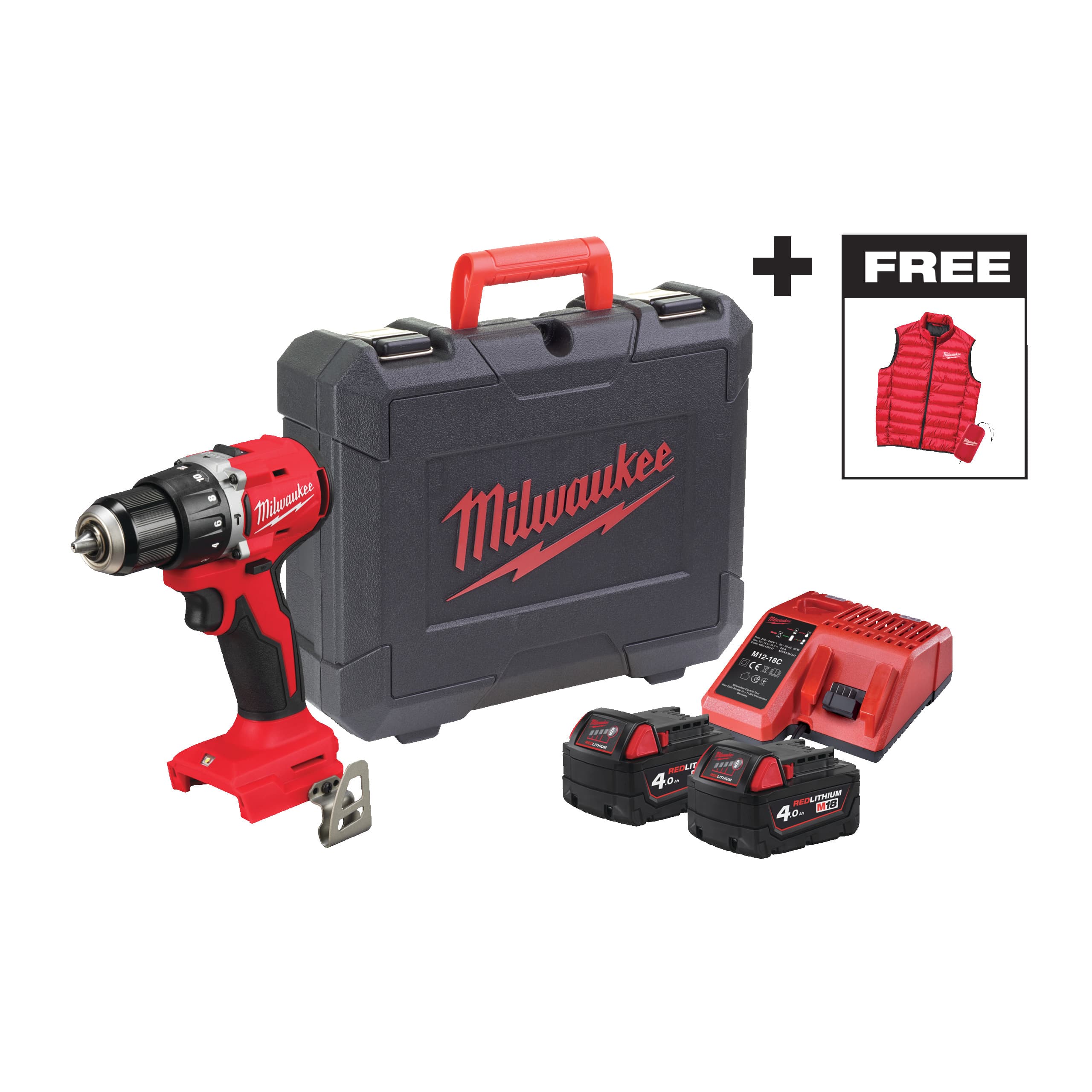 M18BLPDRCMC-402C Set scule