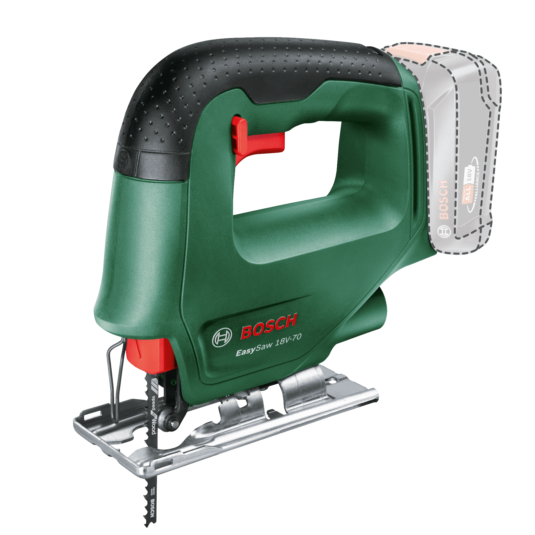 Ferăstrău vertical cu acumulator EasySaw 18V-70