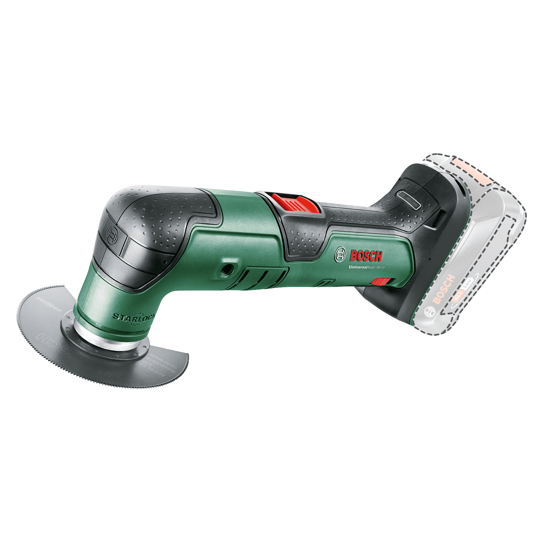 Sculă electrică multifuncţională cu acumulator UniversalMulti 18V-32