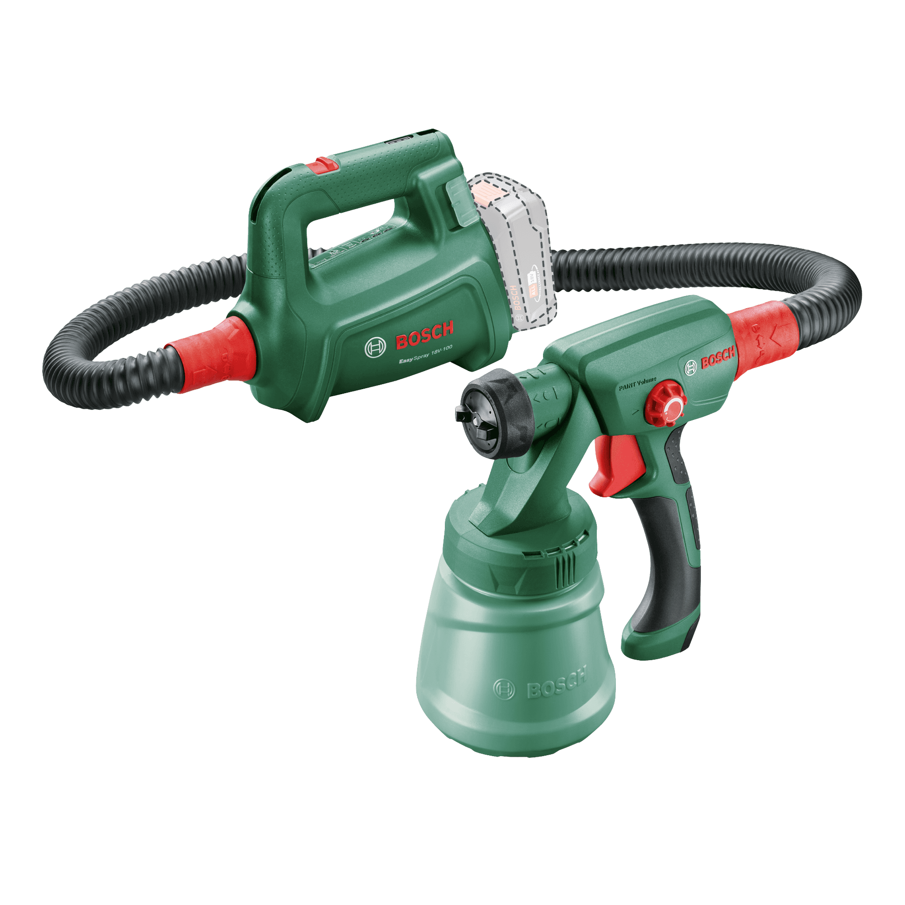 Pistol de stropit EasySpray 18V-100