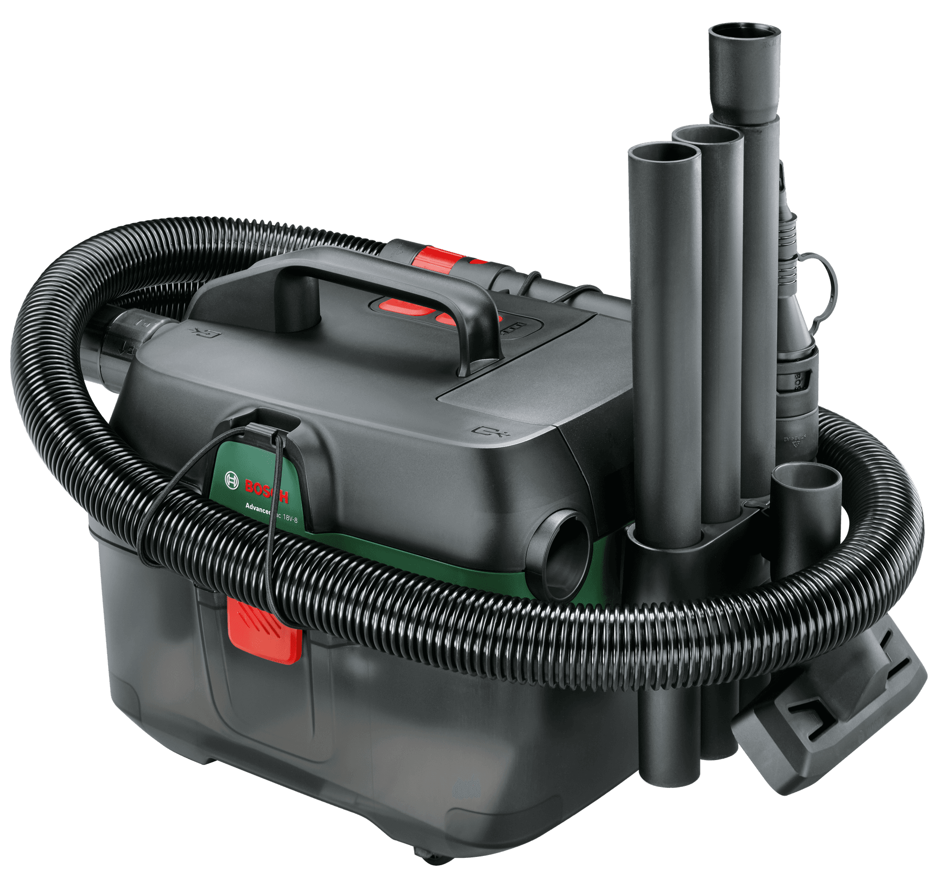 Aspirator cu acumulator, cu funcţionare umedă şi uscată AdvancedVac 18V-8