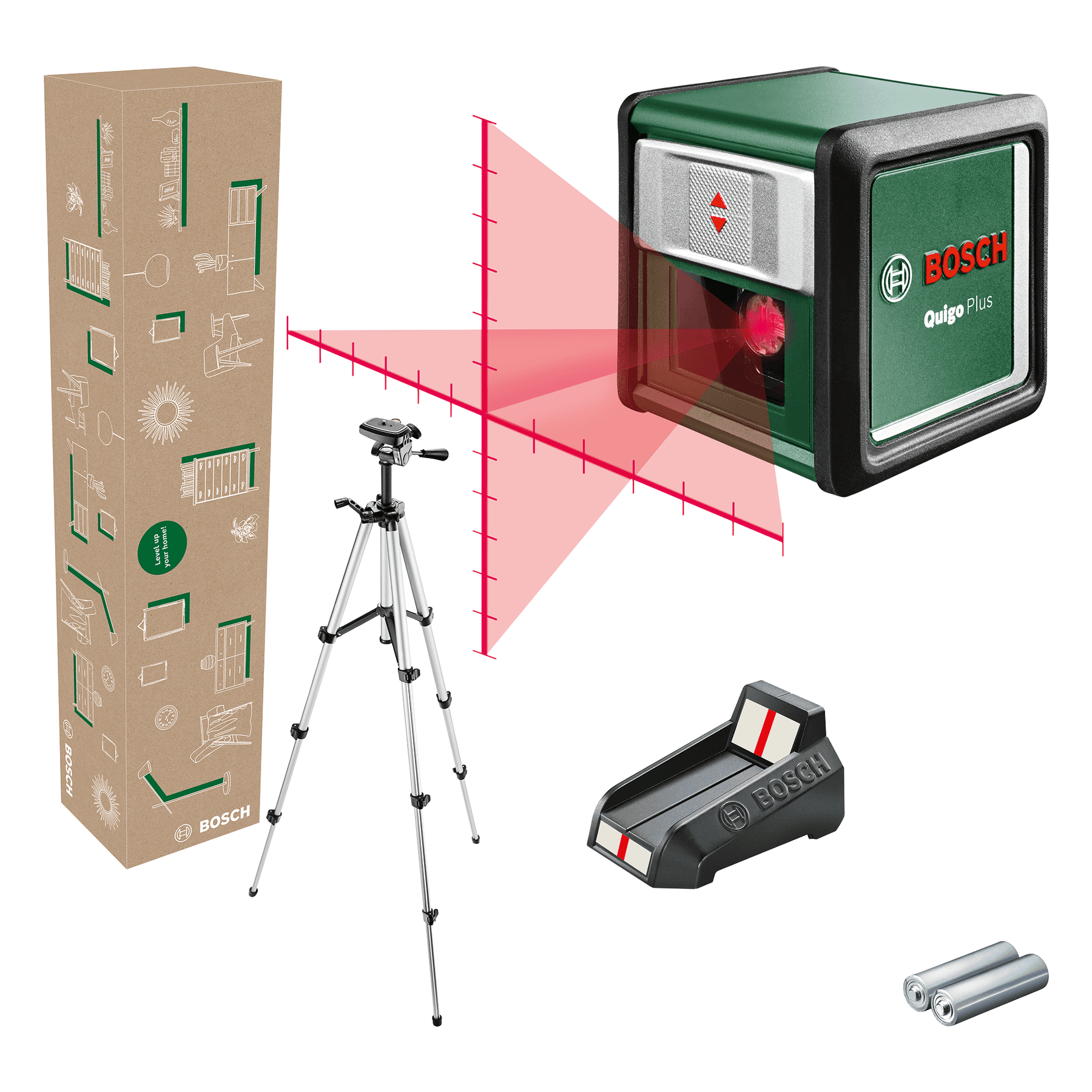 Nivelă laser cu linii Quigo Plus