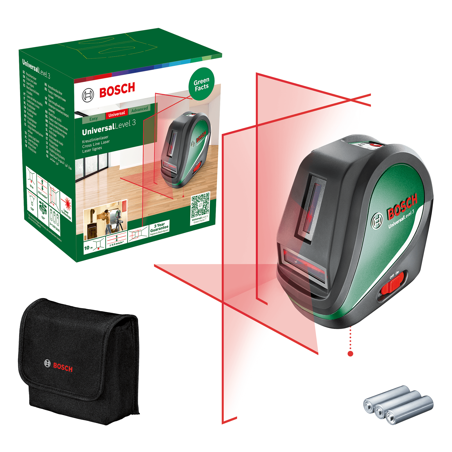 Nivelă laser cu linii UniversalLevel 3