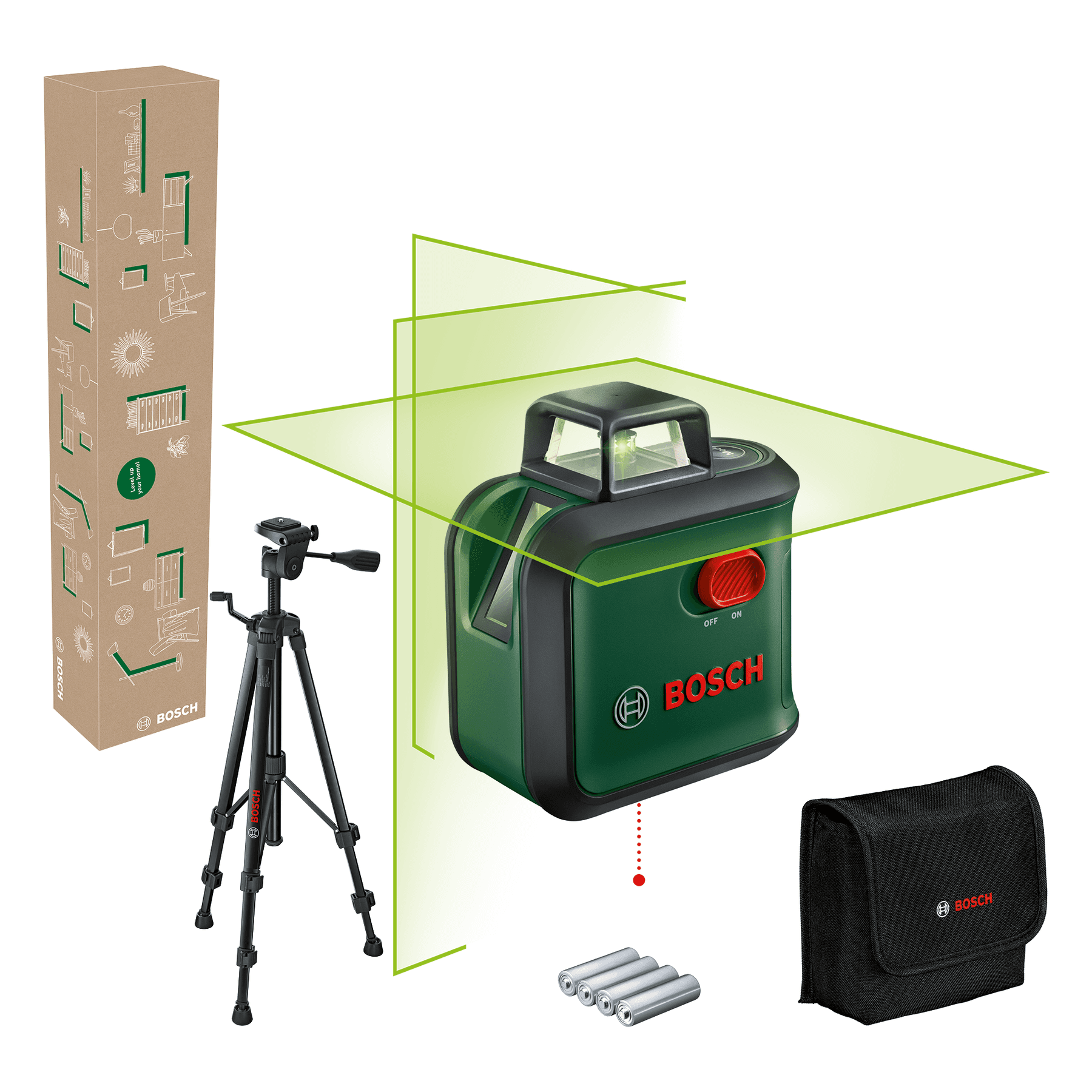 Nivelă laser cu linii Set AdvancedLevel 360
