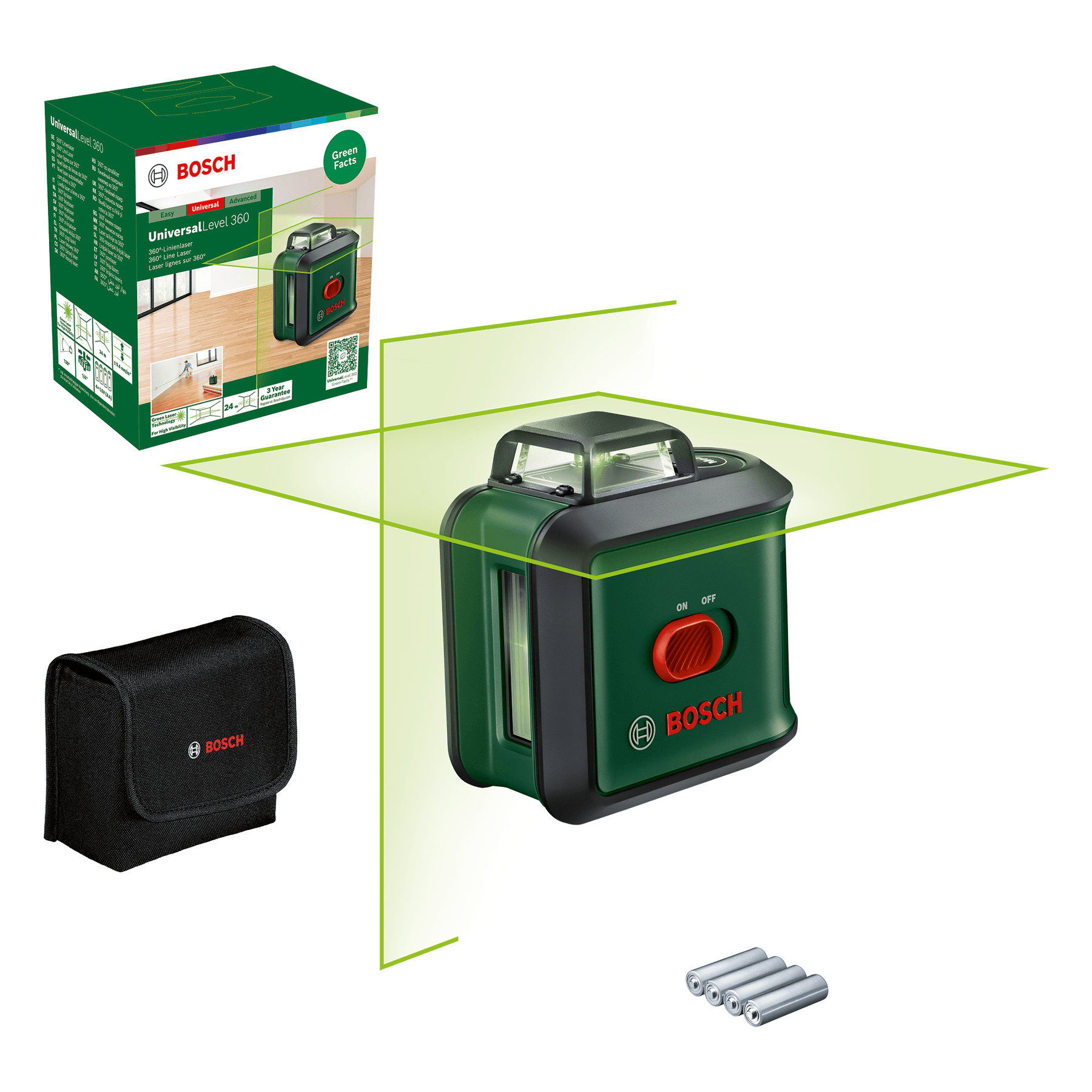 Nivelă laser cu linii UniversalLevel 360