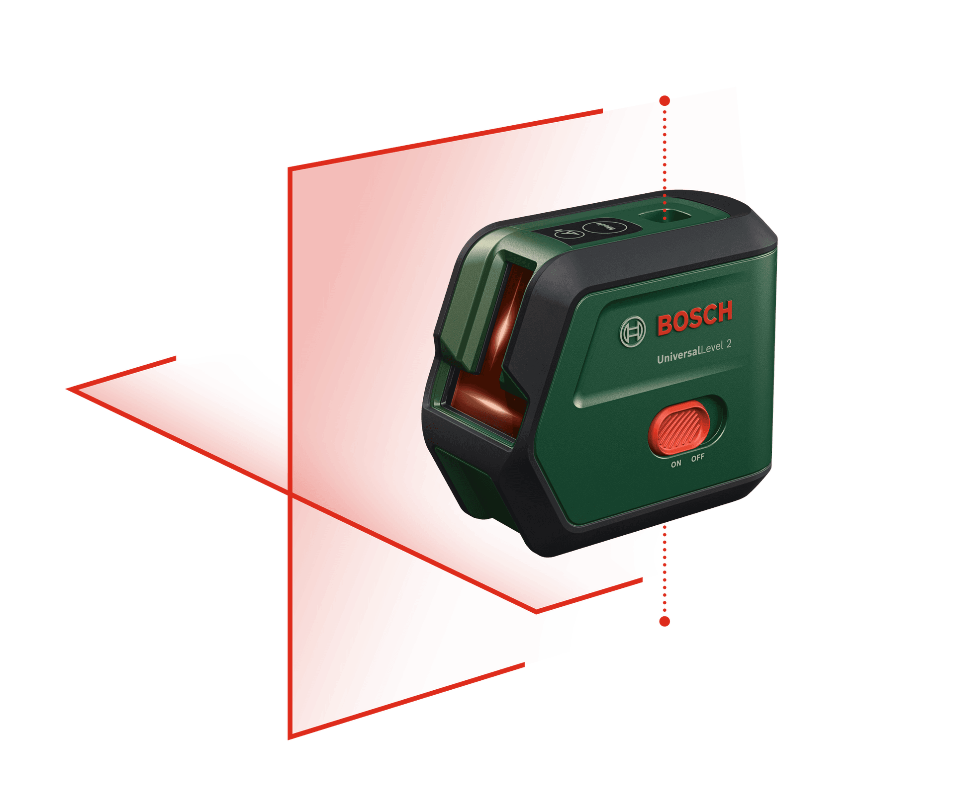Nivelă laser cu linii cu funcţie fir cu plumb UniversalLevel 2