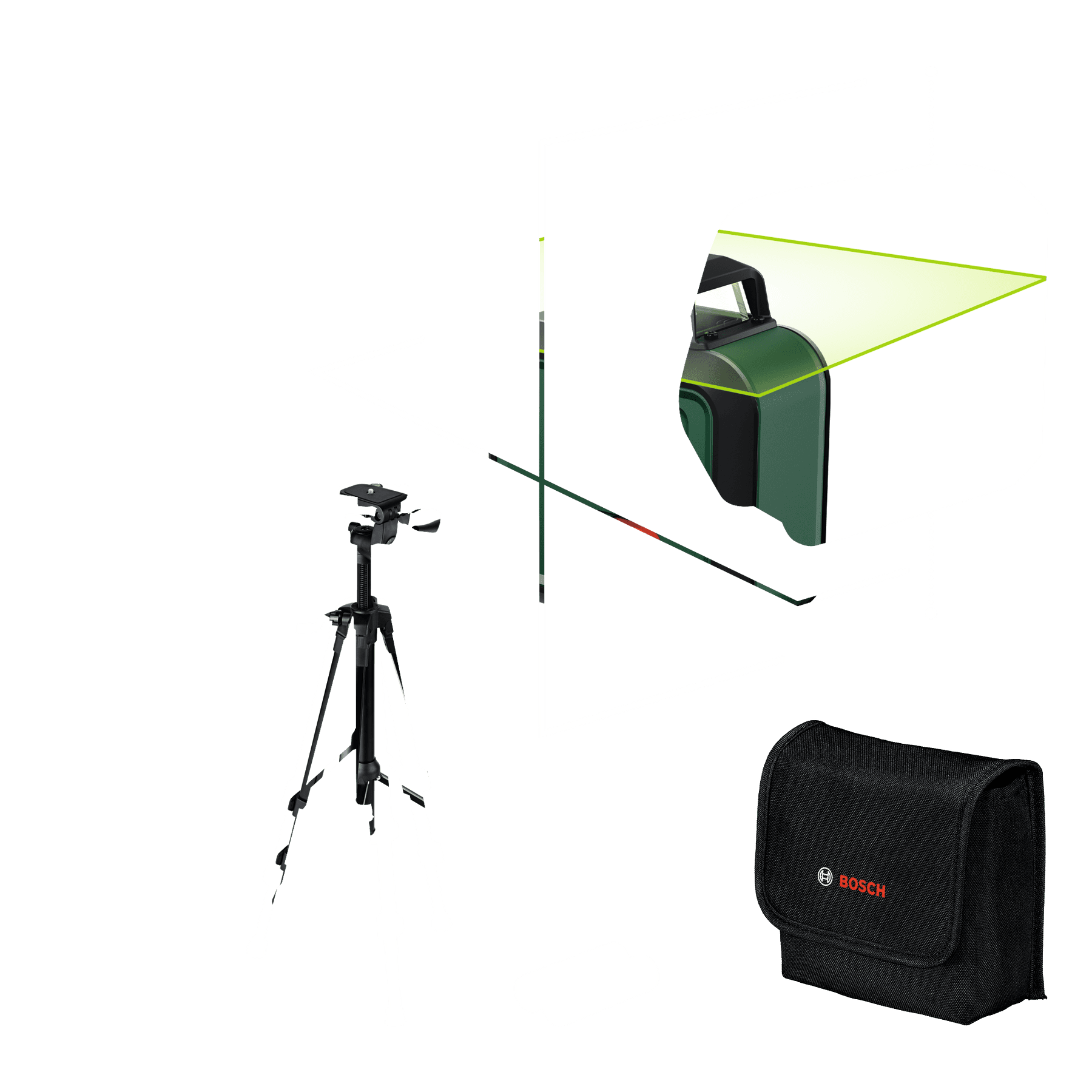 Nivelă laser cu linii Set PLL 360-1G