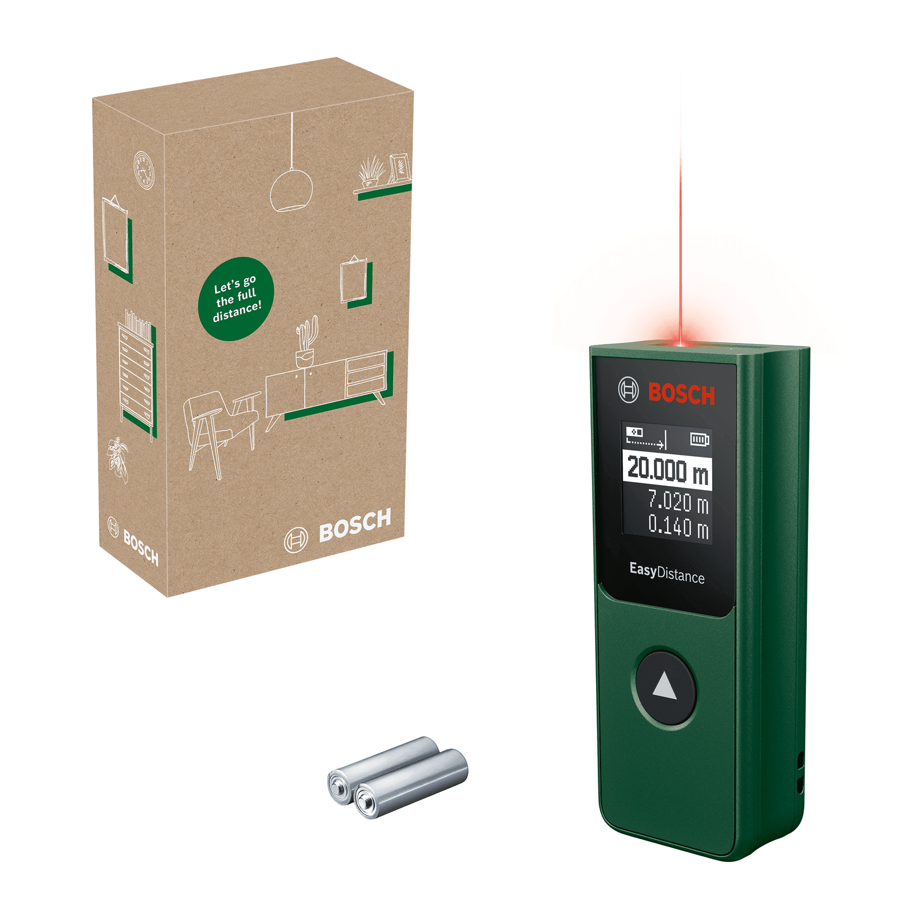 Telemetru digital cu laser EasyDistance 20