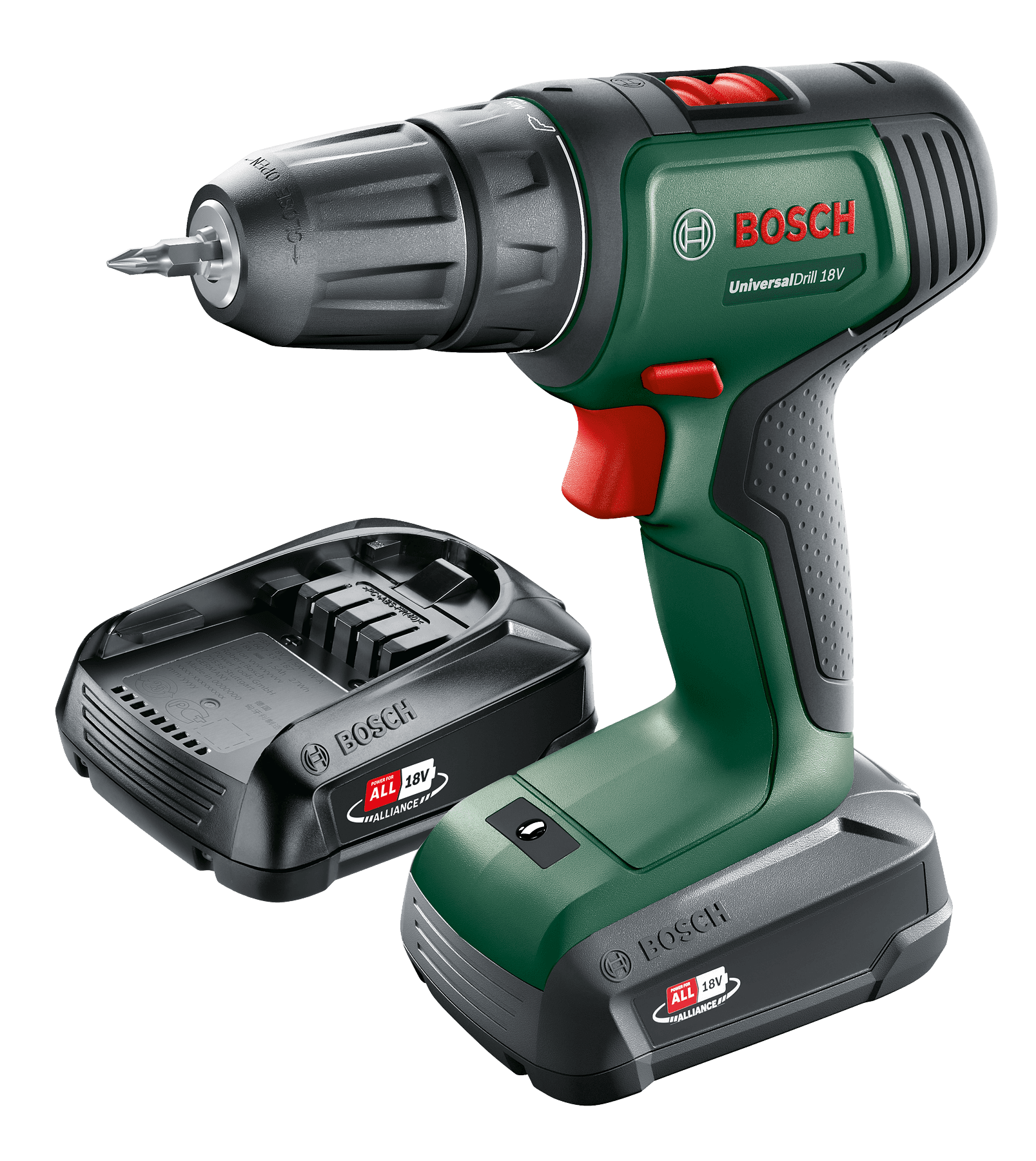 Maşină de găurit/înşurubat cu acumulator UniversalDrill 18V