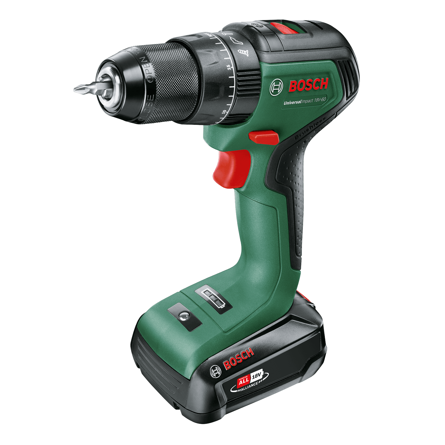 Maşină de găurit cu percuţie cu acumulator UniversalImpact 18V-60
