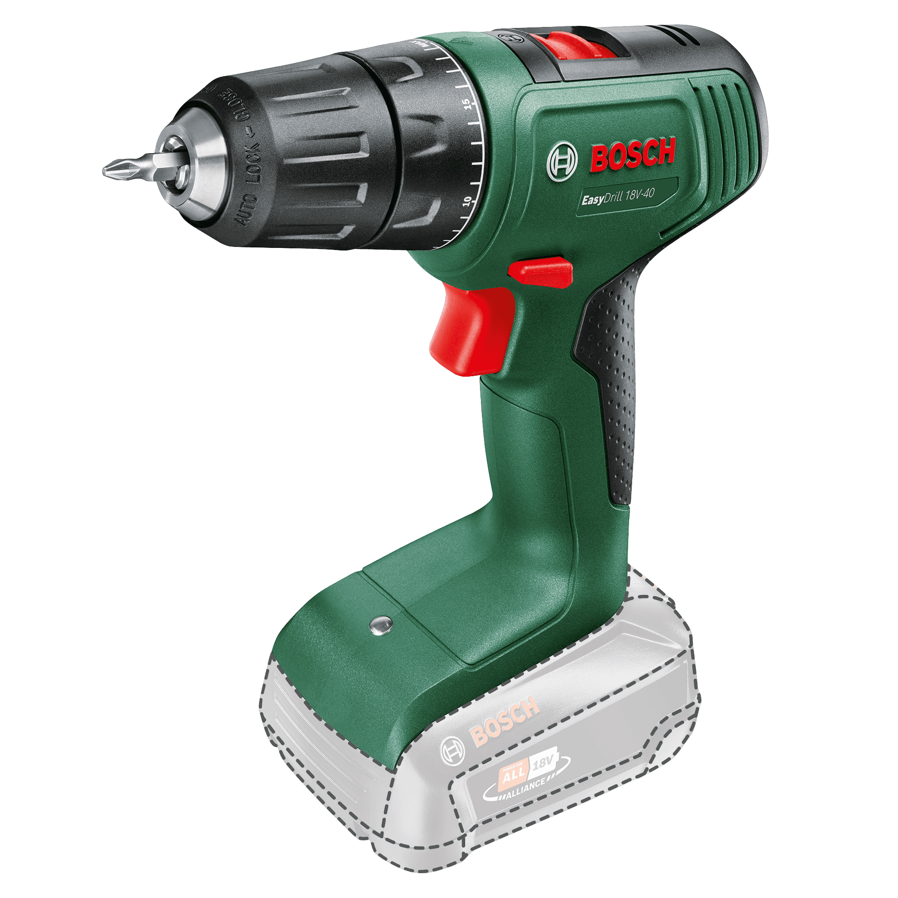 Maşină de găurit/înşurubat cu acumulator EasyDrill 18V-40