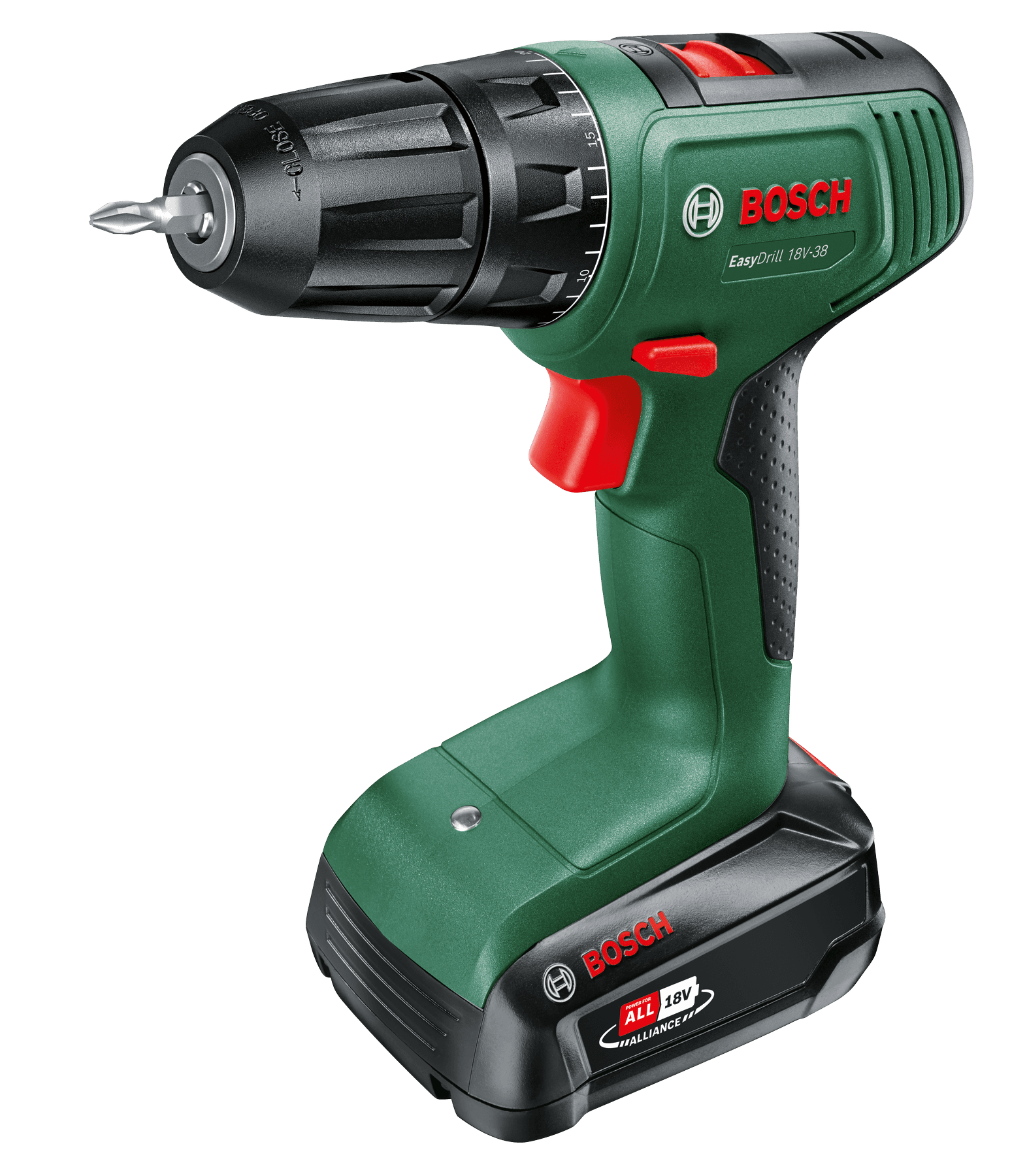 Maşină de găurit/înşurubat cu acumulator EasyDrill 18V-38