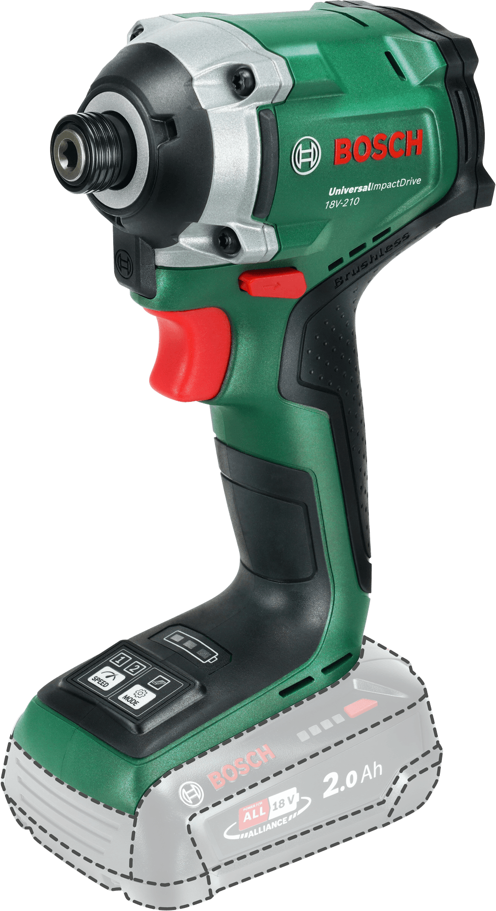 Maşină de înşurubat cu impact UniversalImpactDrive 18V-210
