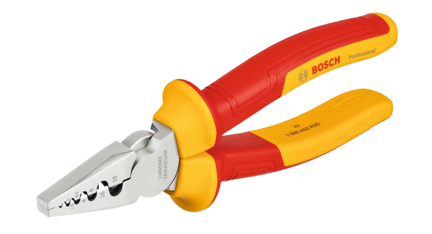 Vde crimping pliers, 180 mm