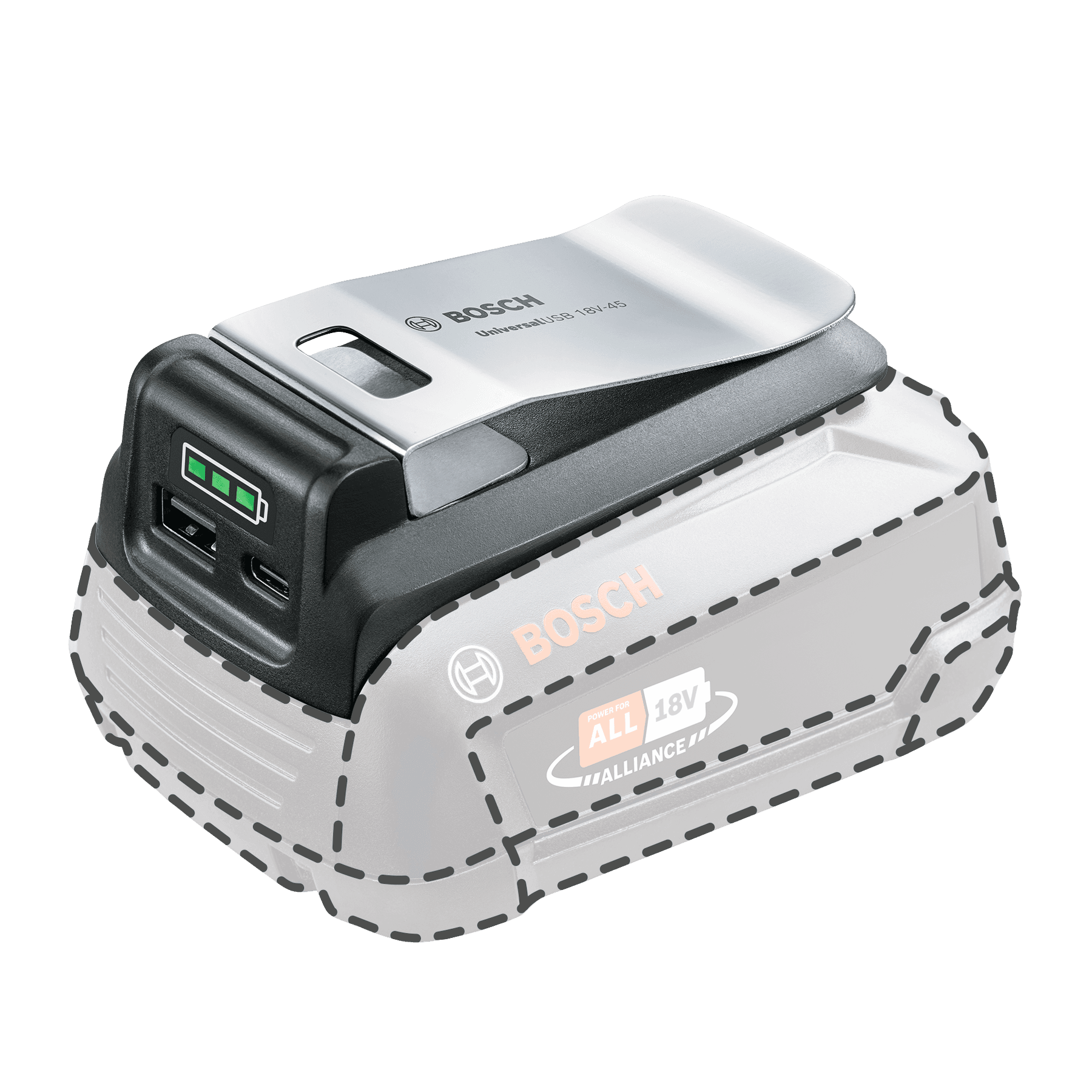 Accesorii diverse UniversalUSB 18V-45