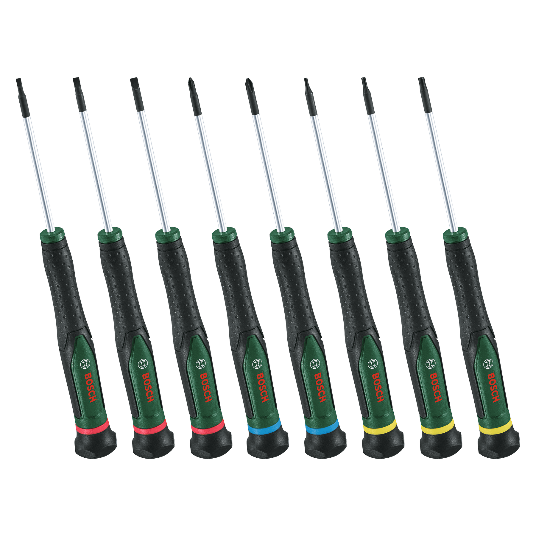 Scule manuale Set de 8 şurubelniţe de precizie