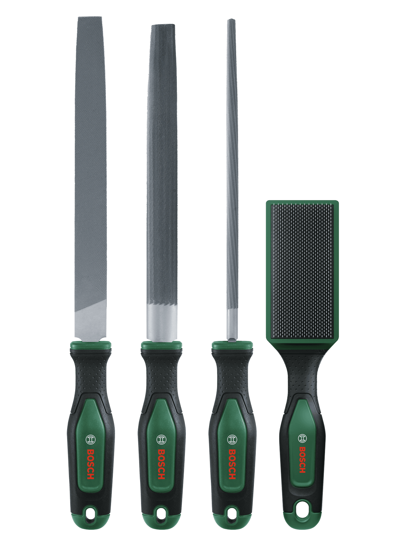 Scule manuale Set de pile 200 mm / 8" cu perie, 4 piese