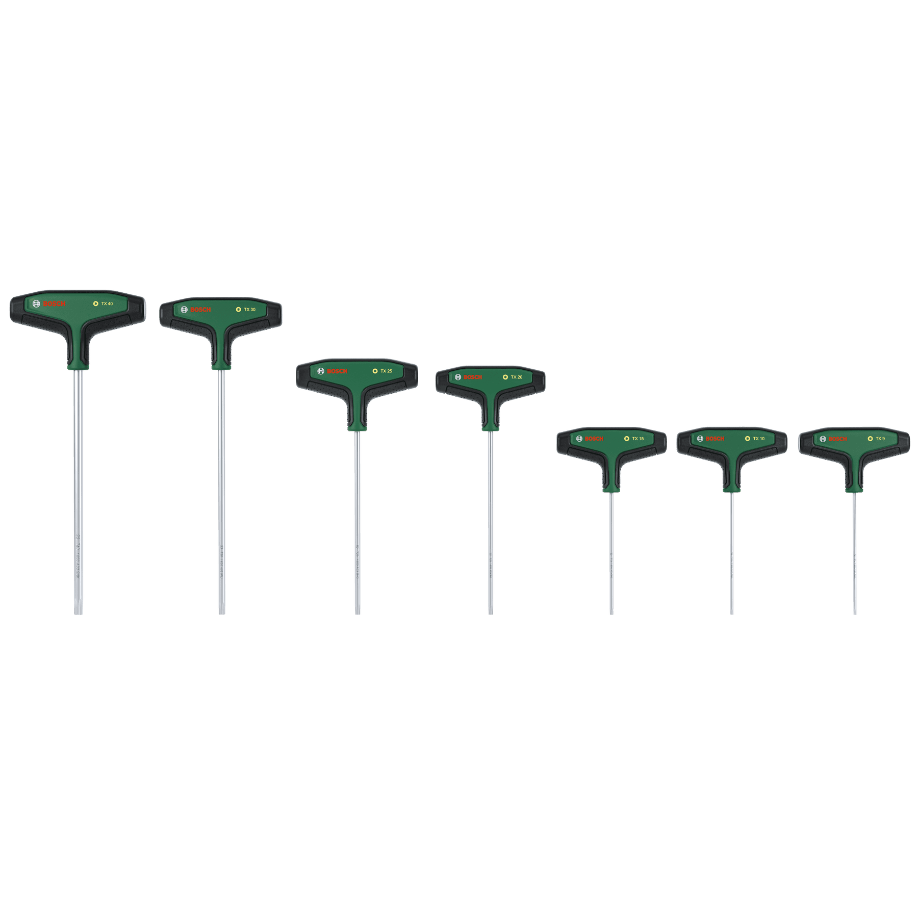 Scule manuale Set de 7 șurubelnițe Torx cu mâner în T