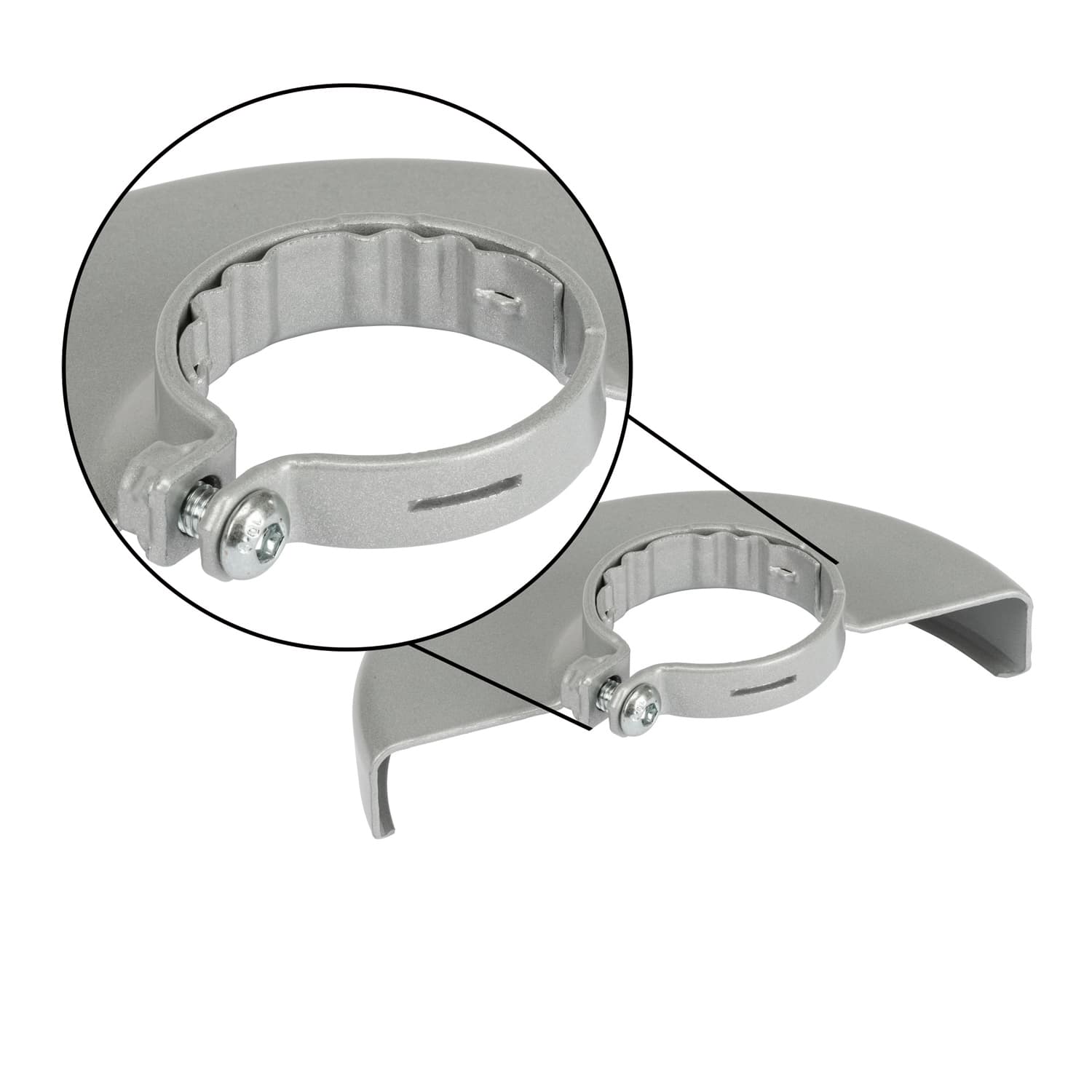 Apărătoare de protecţie pentru şlefuire, 125mm
