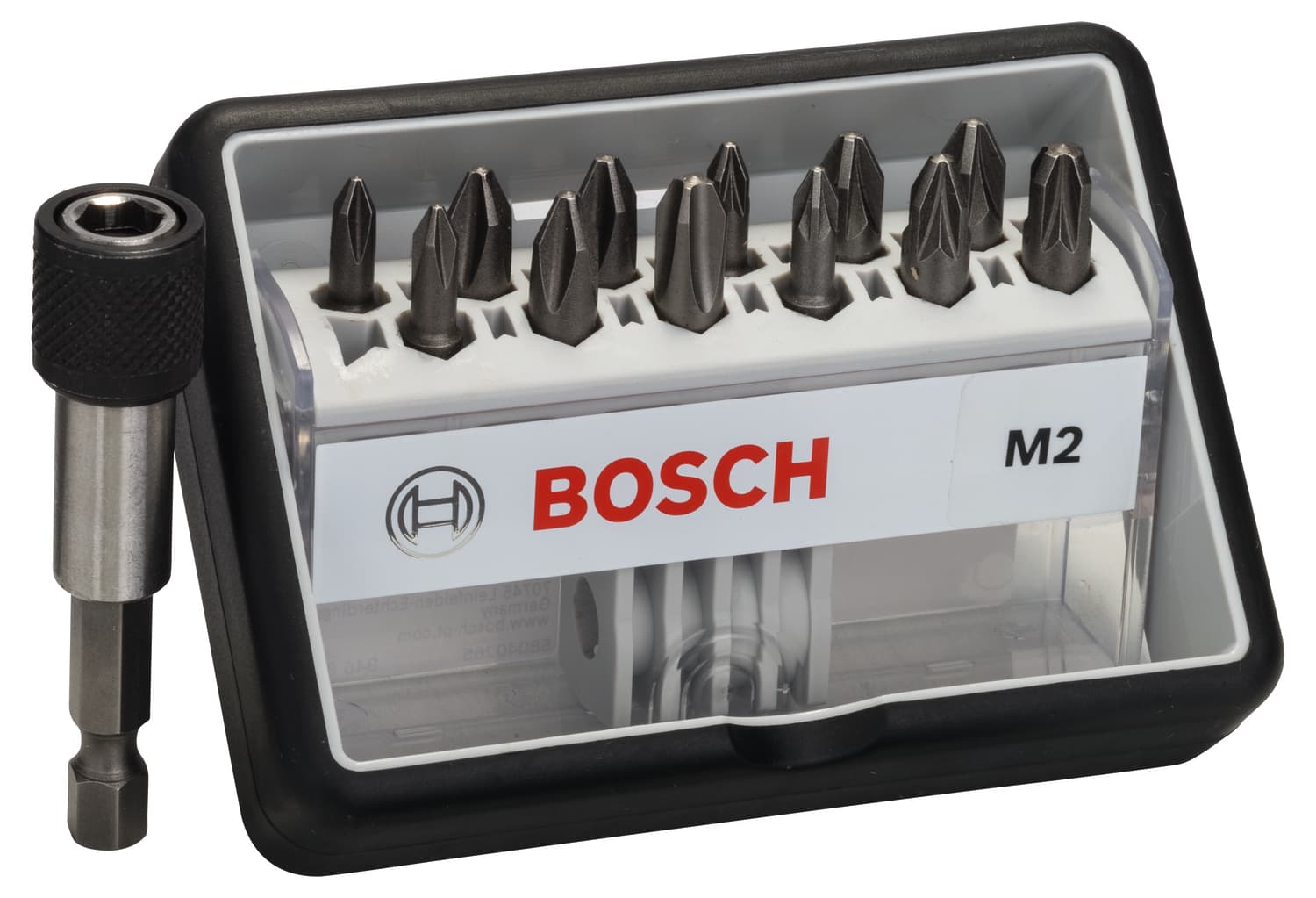 Set de capete de șurubelniță robust line m ph/pz, versiunea extra hard, 12+1 bucăți 4