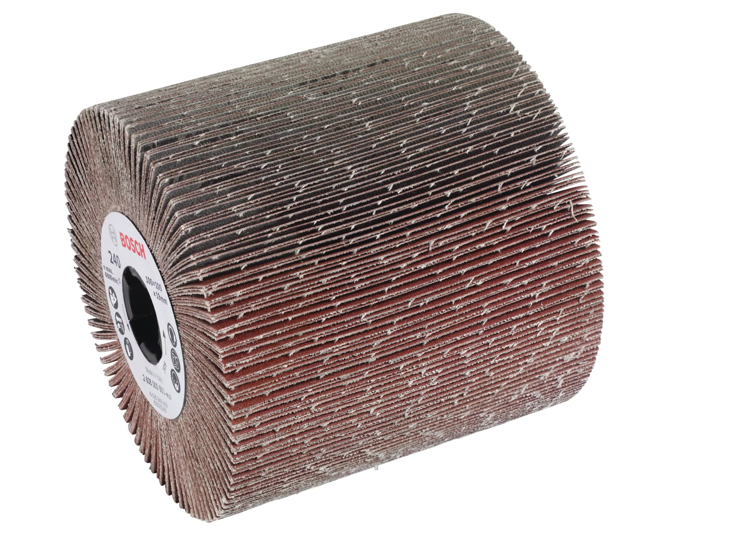 Tambur de şlefuit cu lamele, 100mm x 120