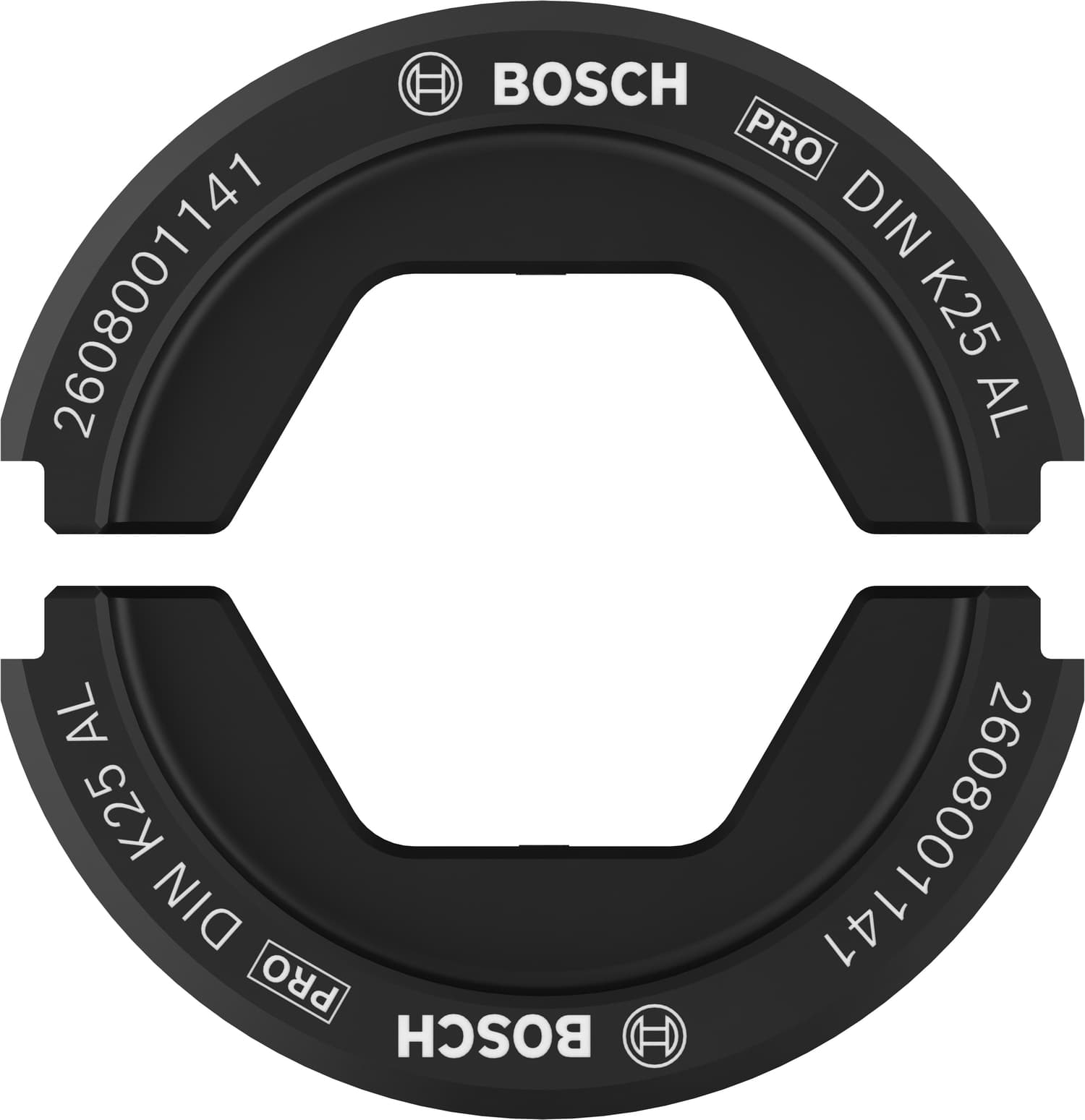 PRO Crimping Die for Robust crimping aluminium cable lugs and connectors