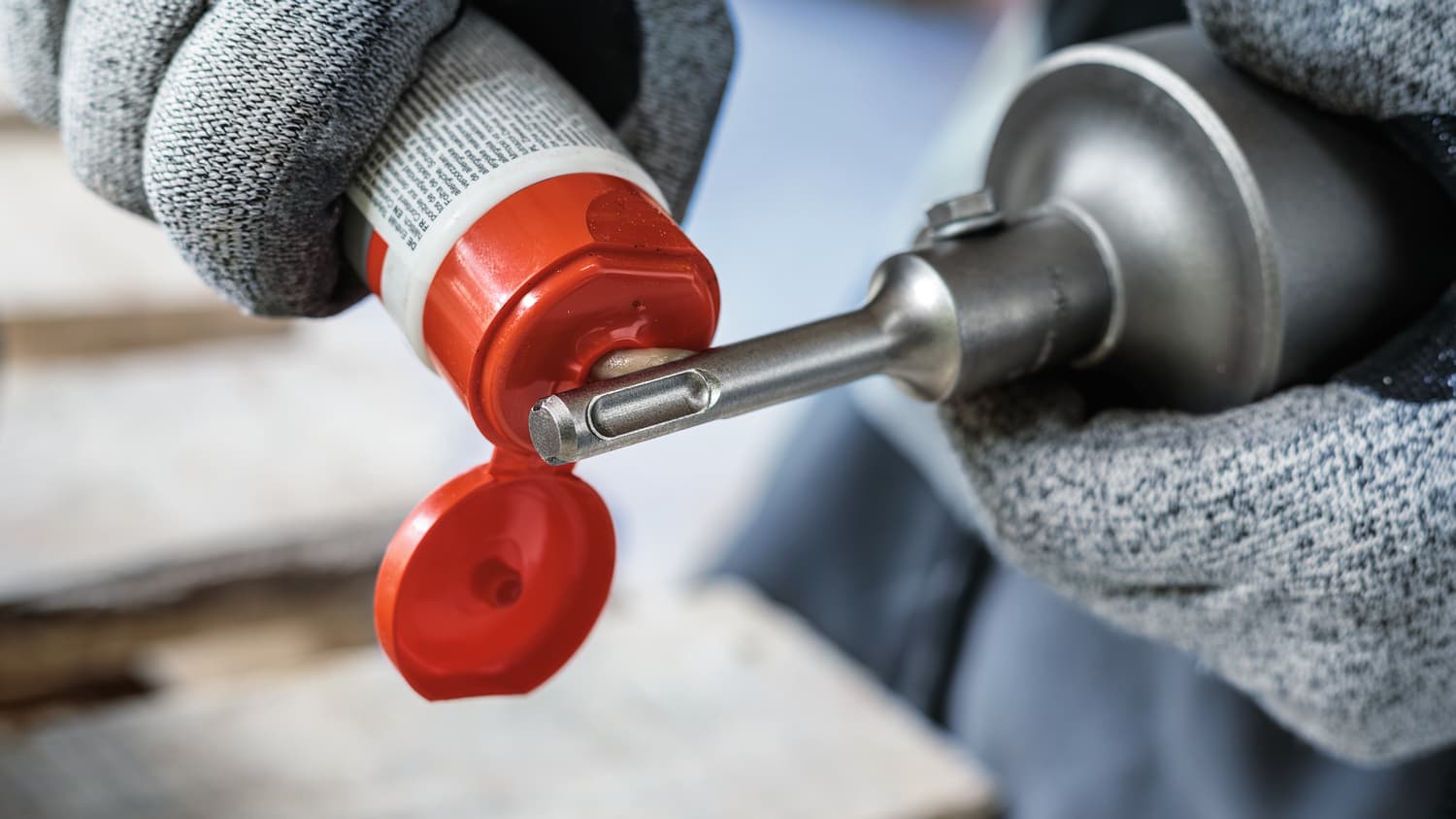 PRO SDS Shank Grease pentru lubrifiere cu o durată mare de viață a tijelor SDS
