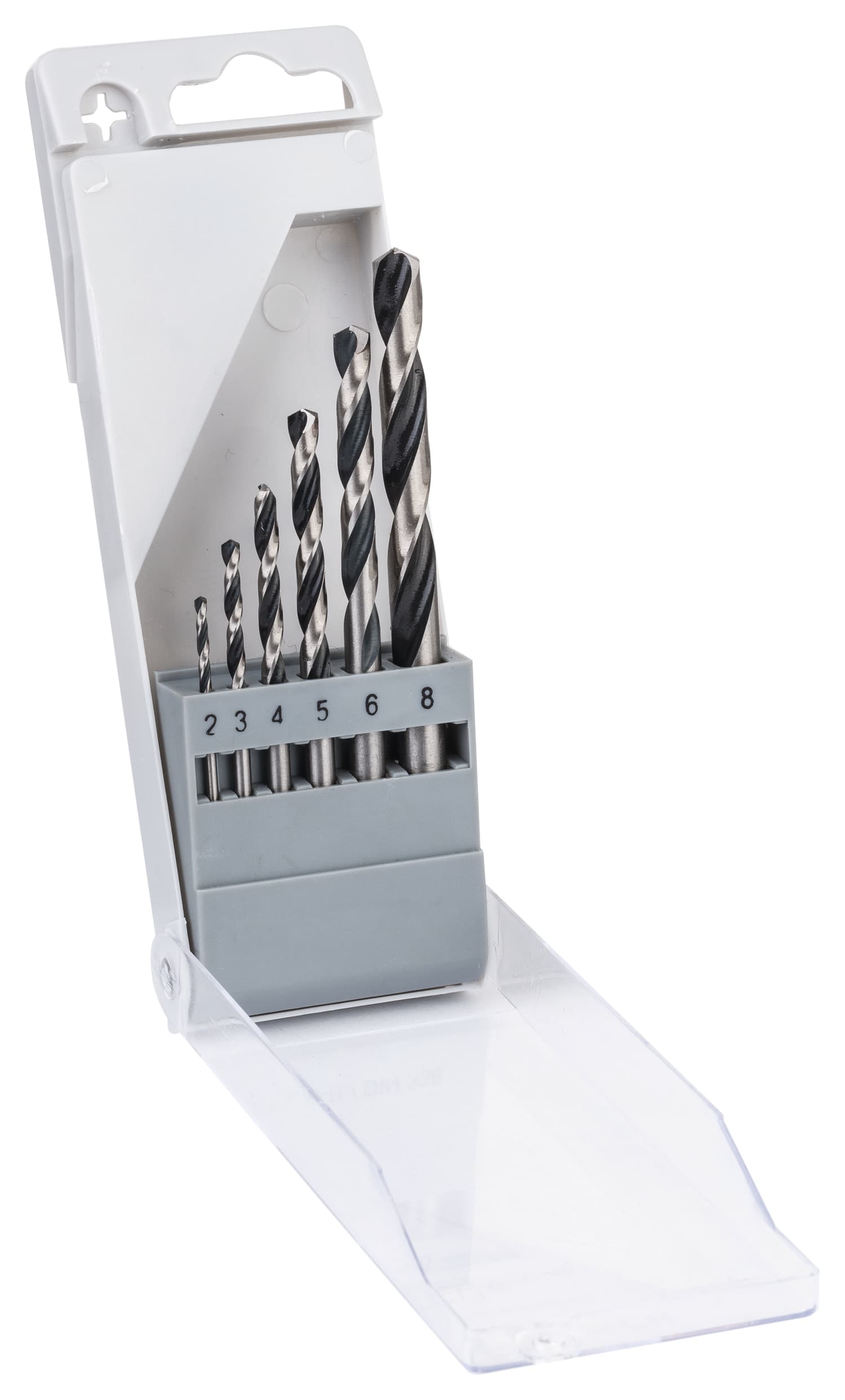 Set de burghie elicoidale hss pointteq 2 - 8 mm, 6 bucăți, 2-8mm x 49-117mm 4